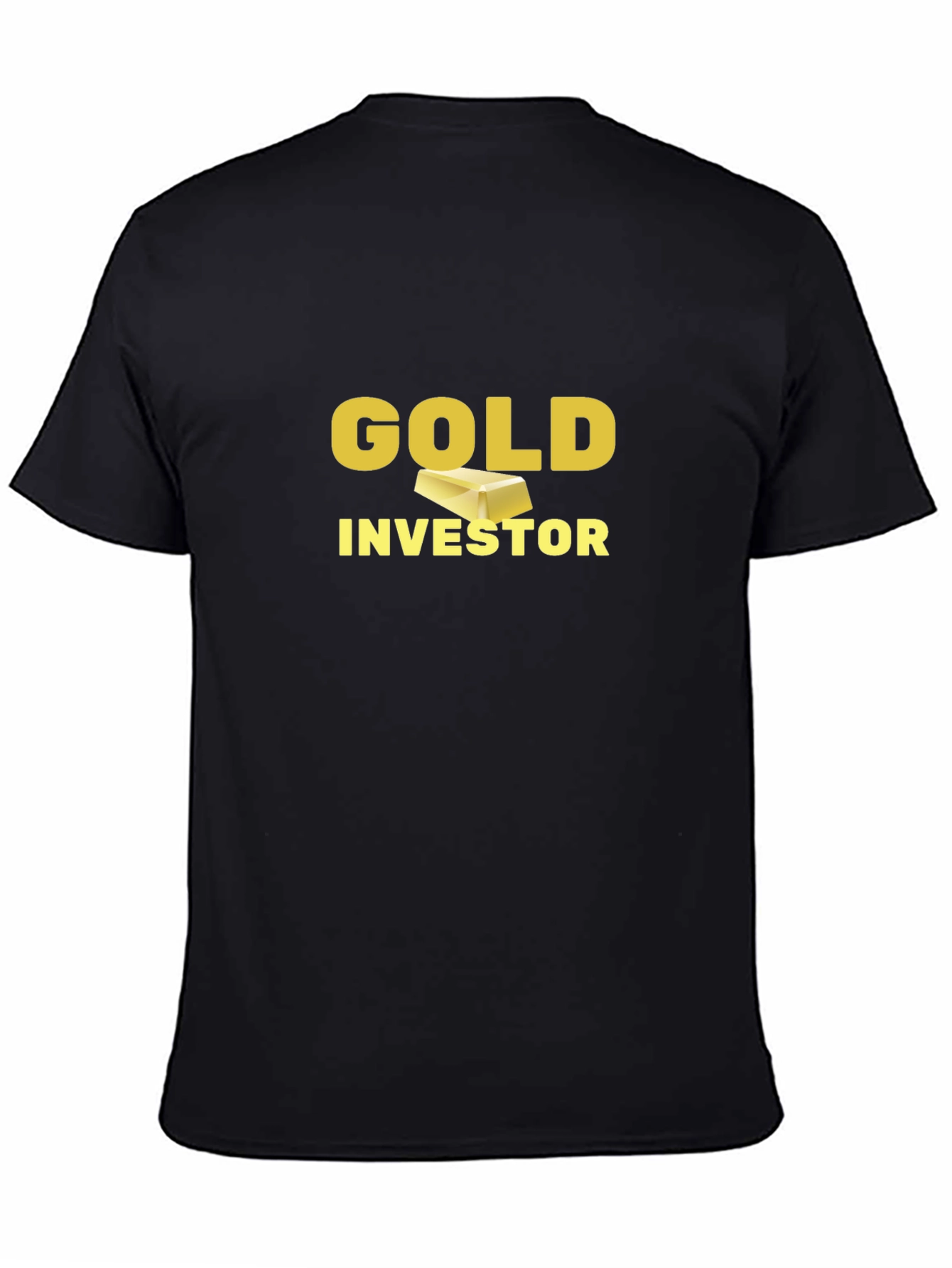 Gold Investor T-Shirt - Bullion Design