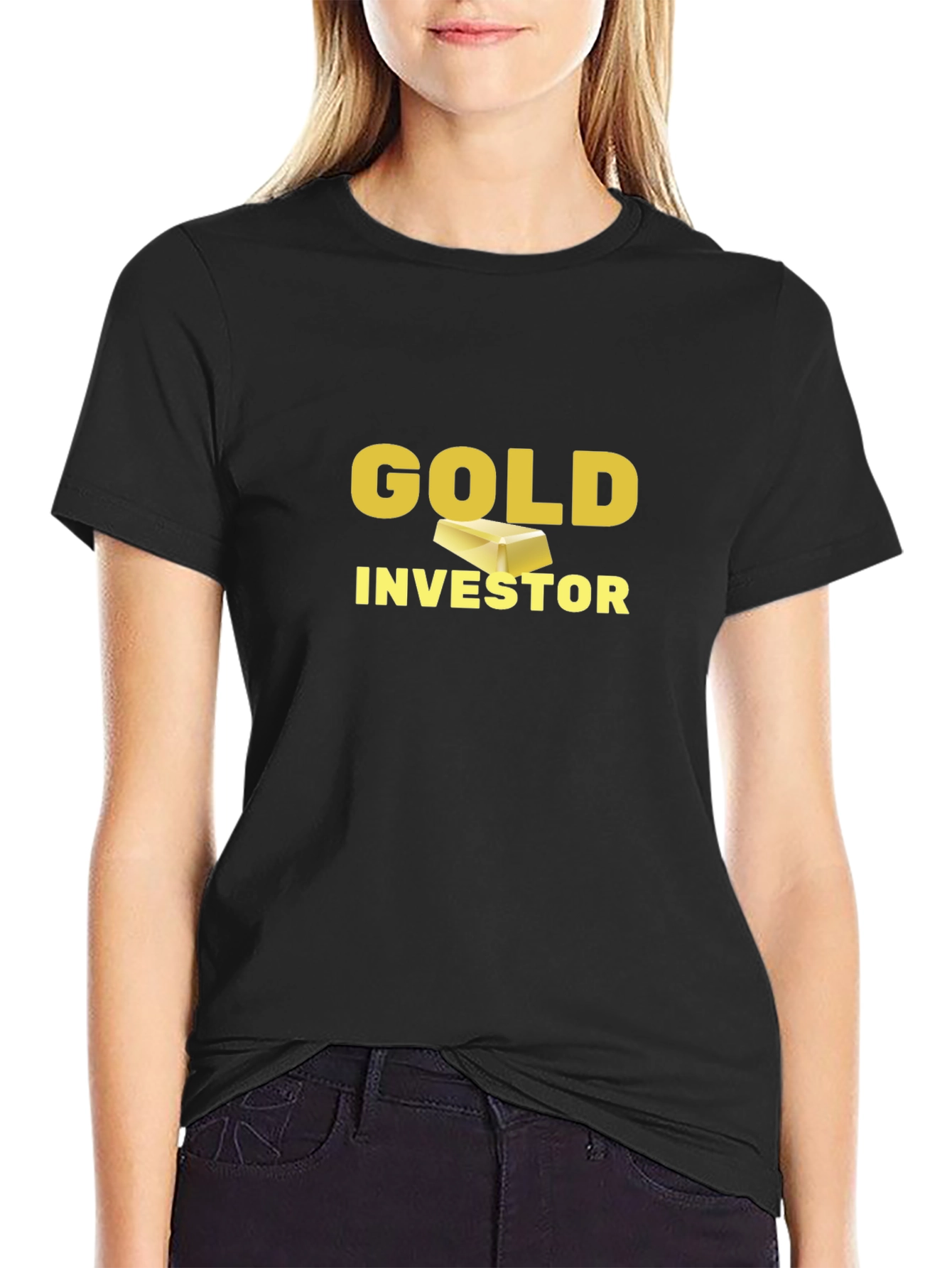 Gold Investor T-Shirt - Bullion Design