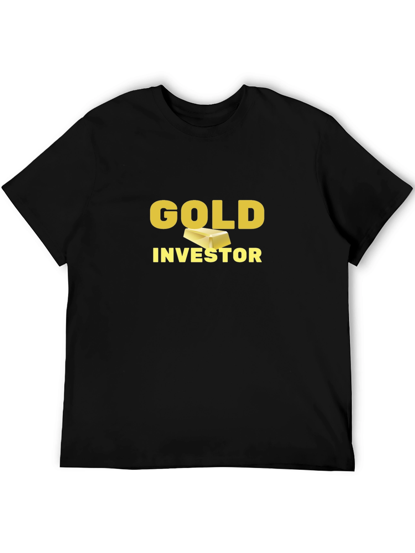 Gold Investor T-Shirt - Bullion Design