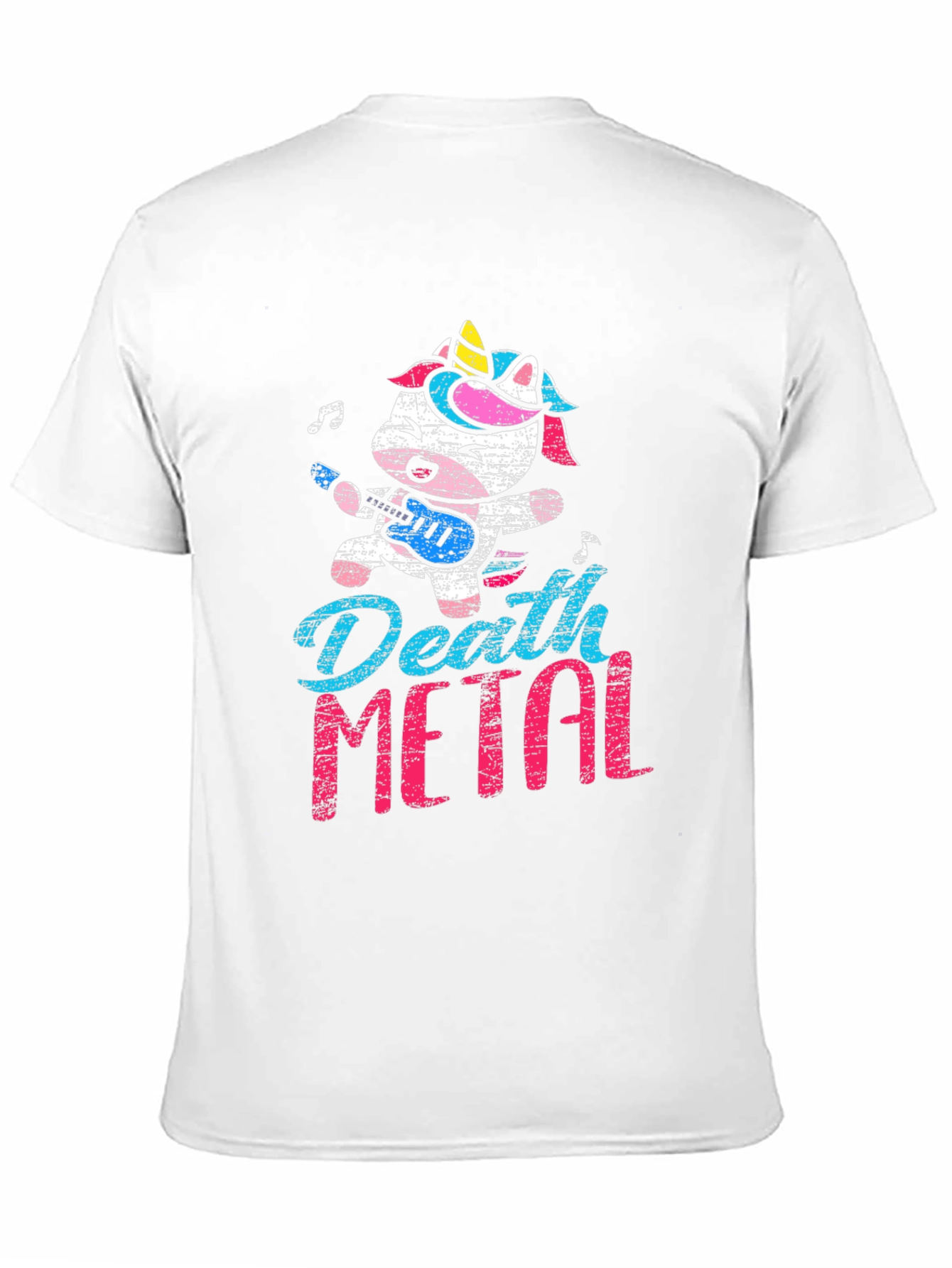 Death Metal Unicorn Black T-Shirt