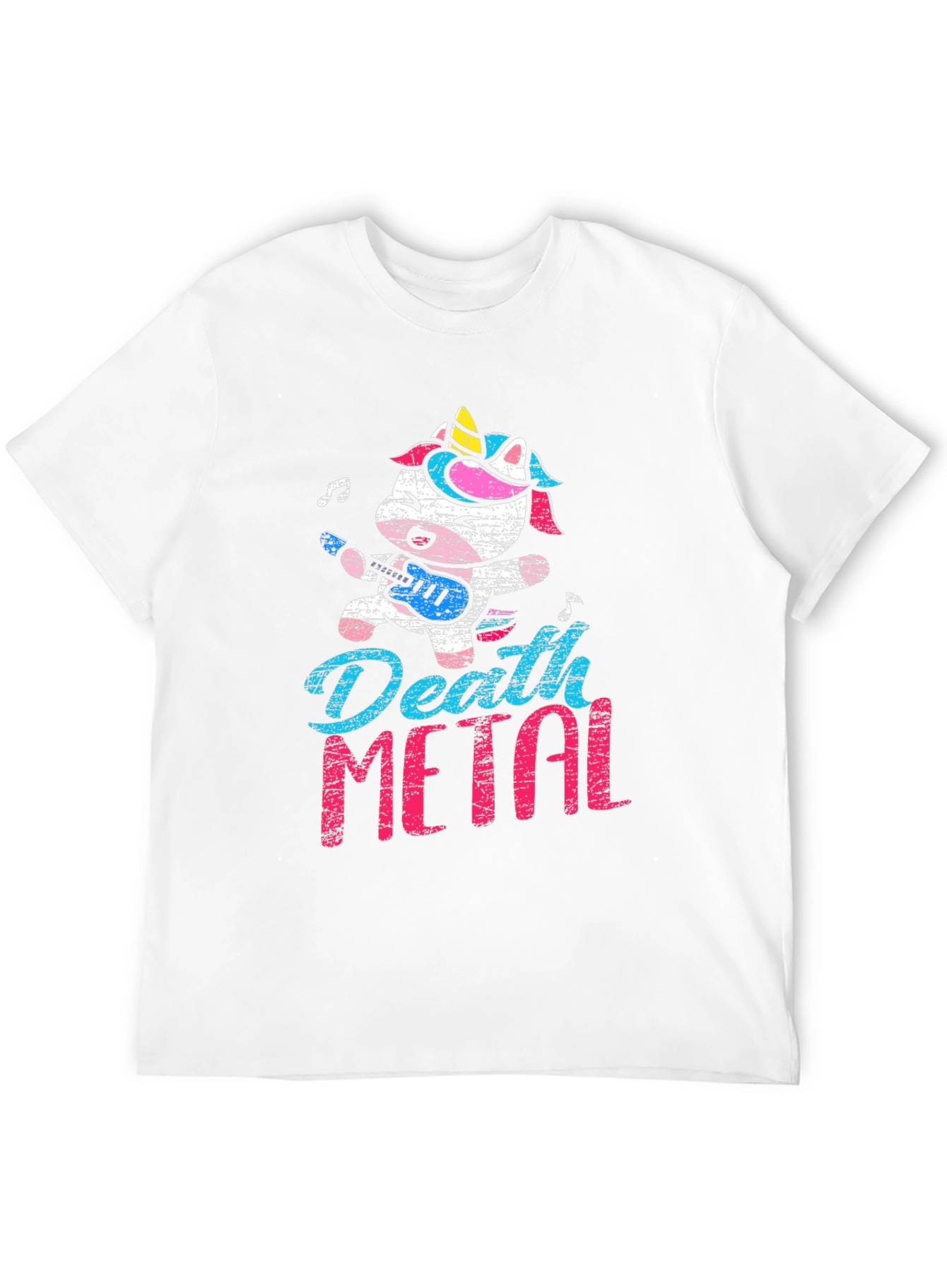 Death Metal Unicorn Black T-Shirt