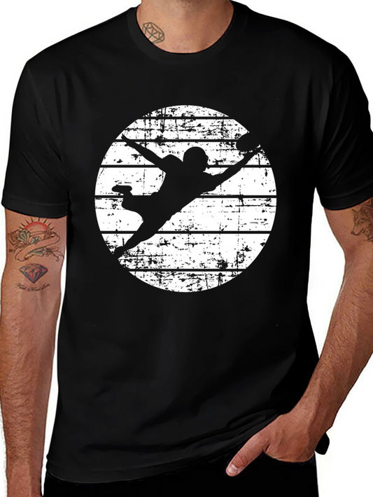 Football Silhouette Graphic Tee