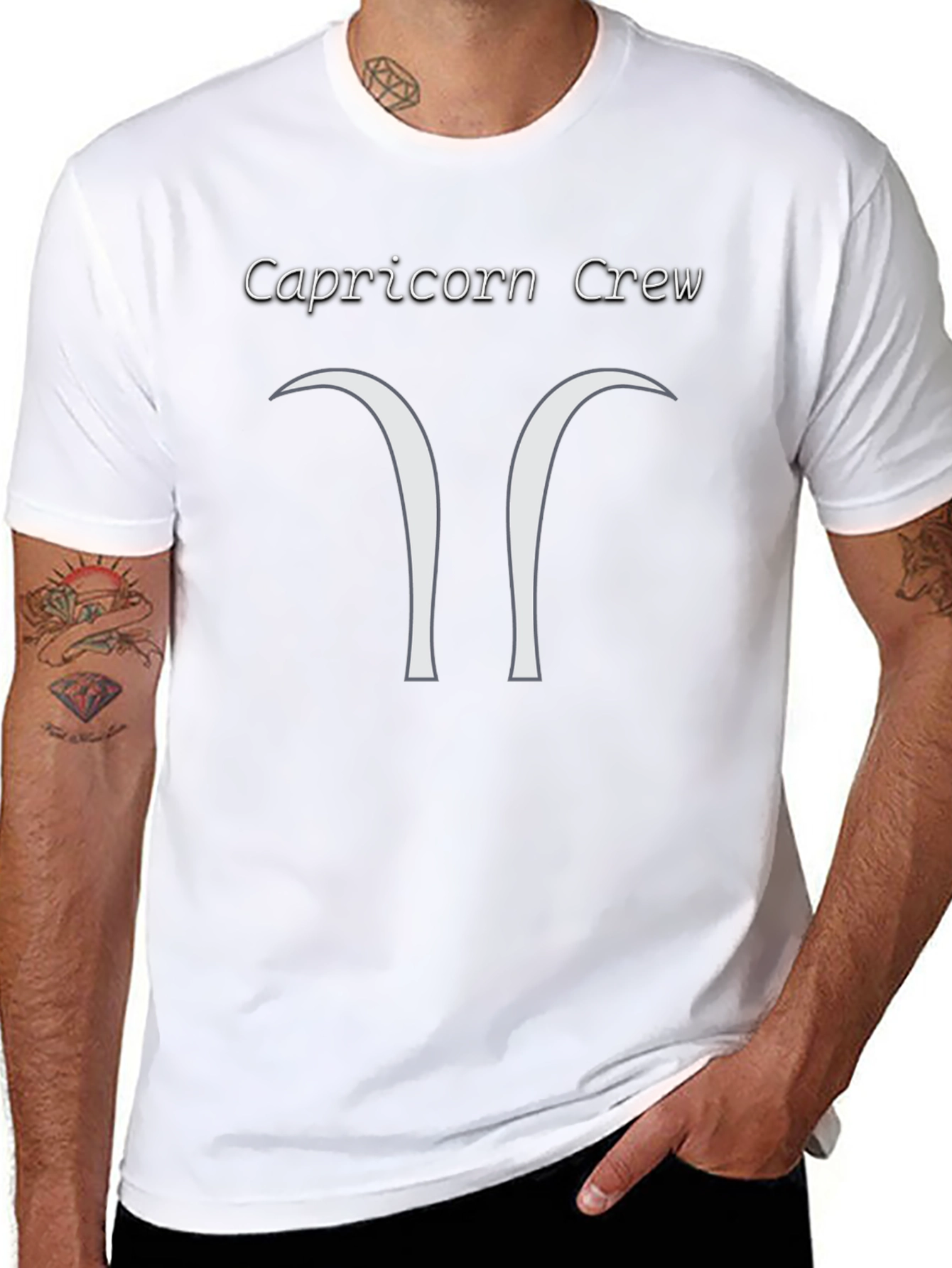Capricorn Crew Zodiac T-Shirt