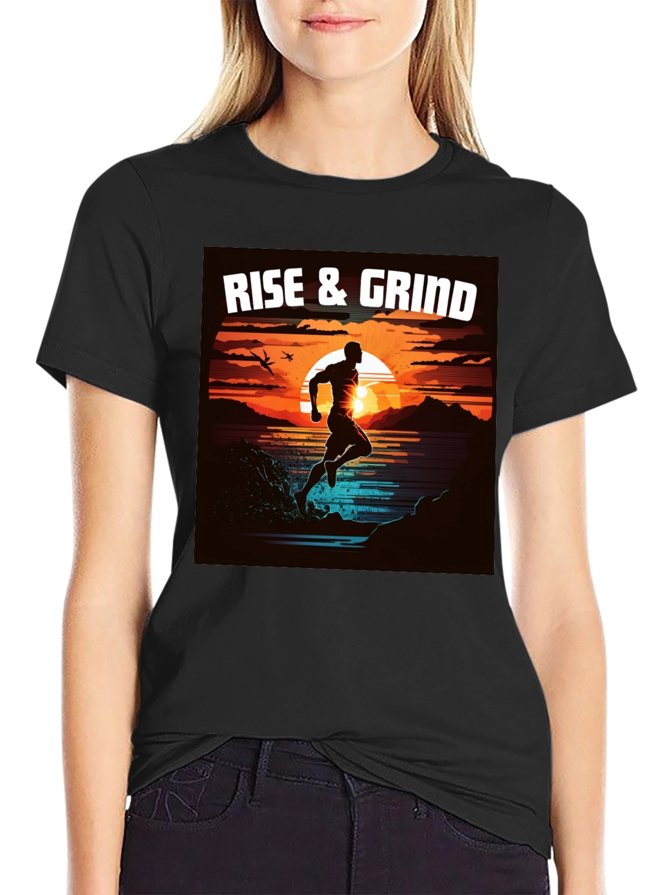 Rise & Grind Graphic T-Shirt