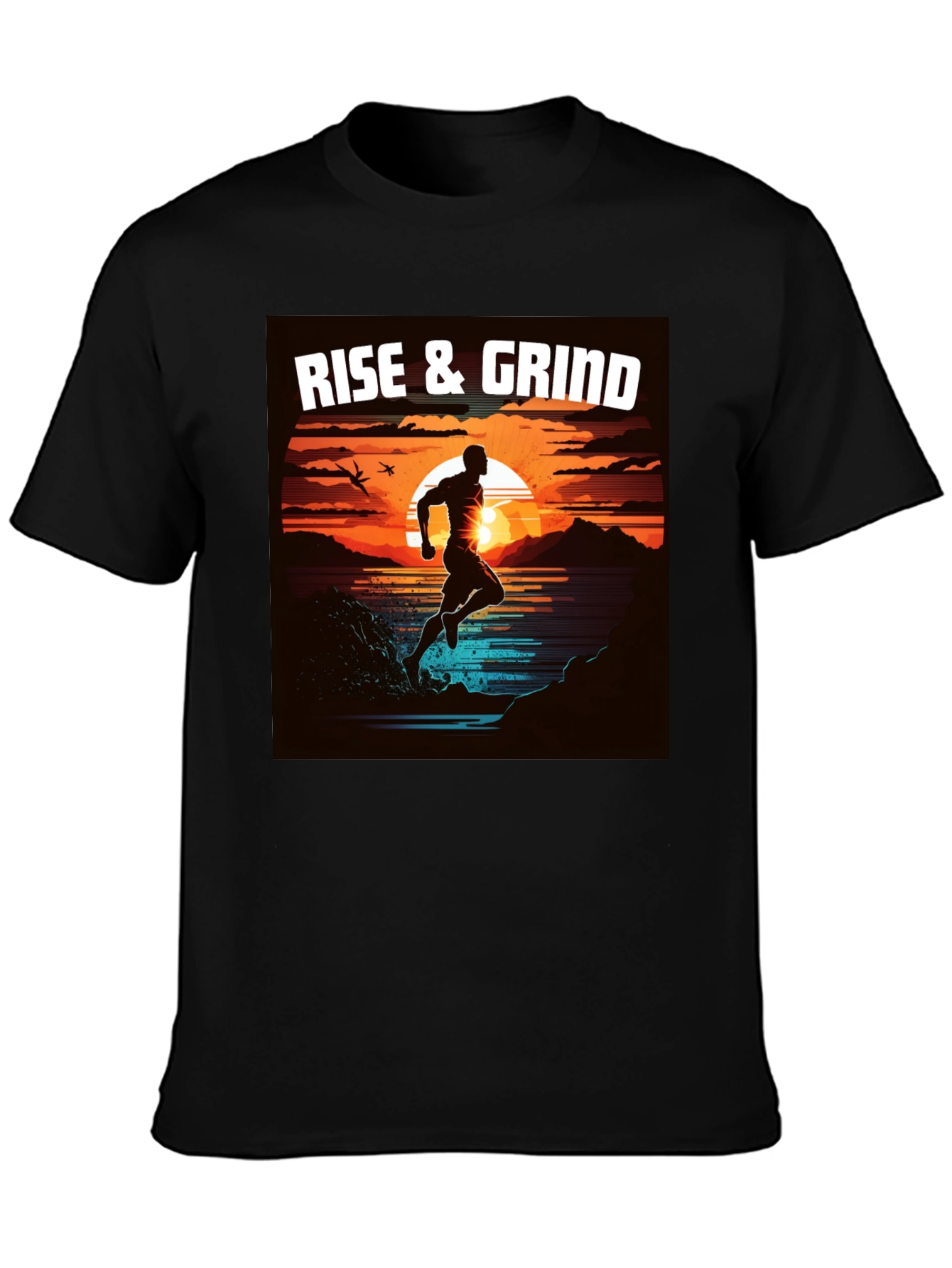 Rise & Grind Graphic T-Shirt