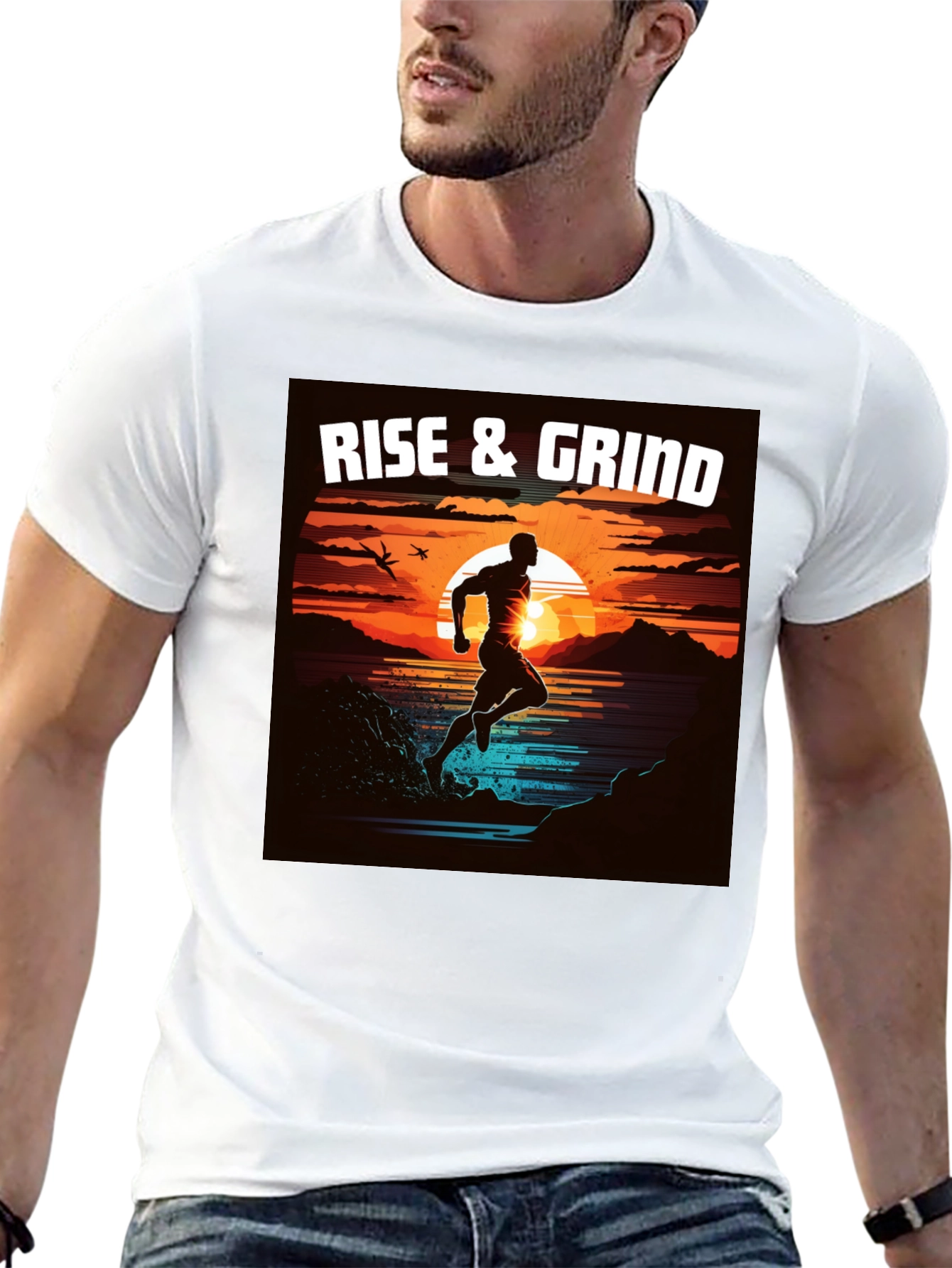 Rise & Grind Graphic T-Shirt