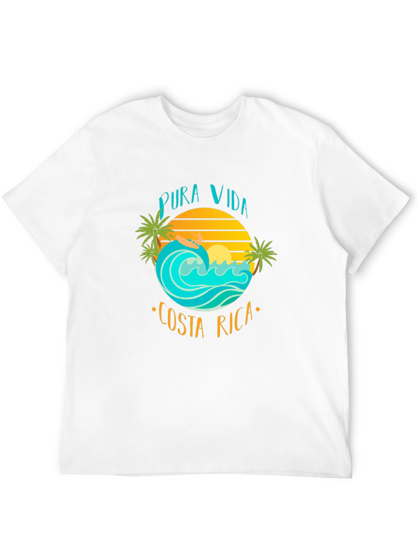 Pura Vida Costa Rica T-Shirt - Beach Vibes