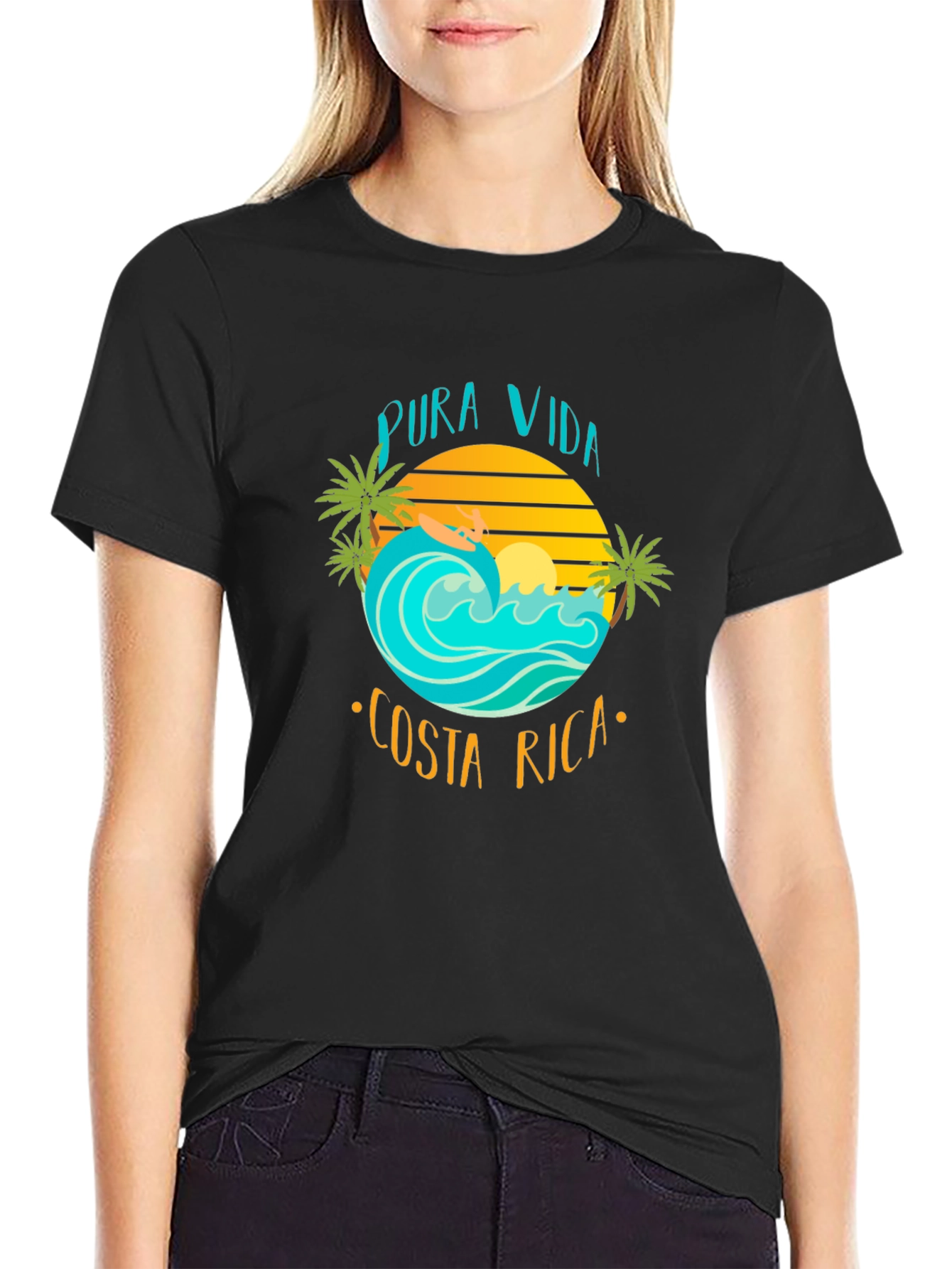 Pura Vida Costa Rica T-Shirt - Beach Vibes