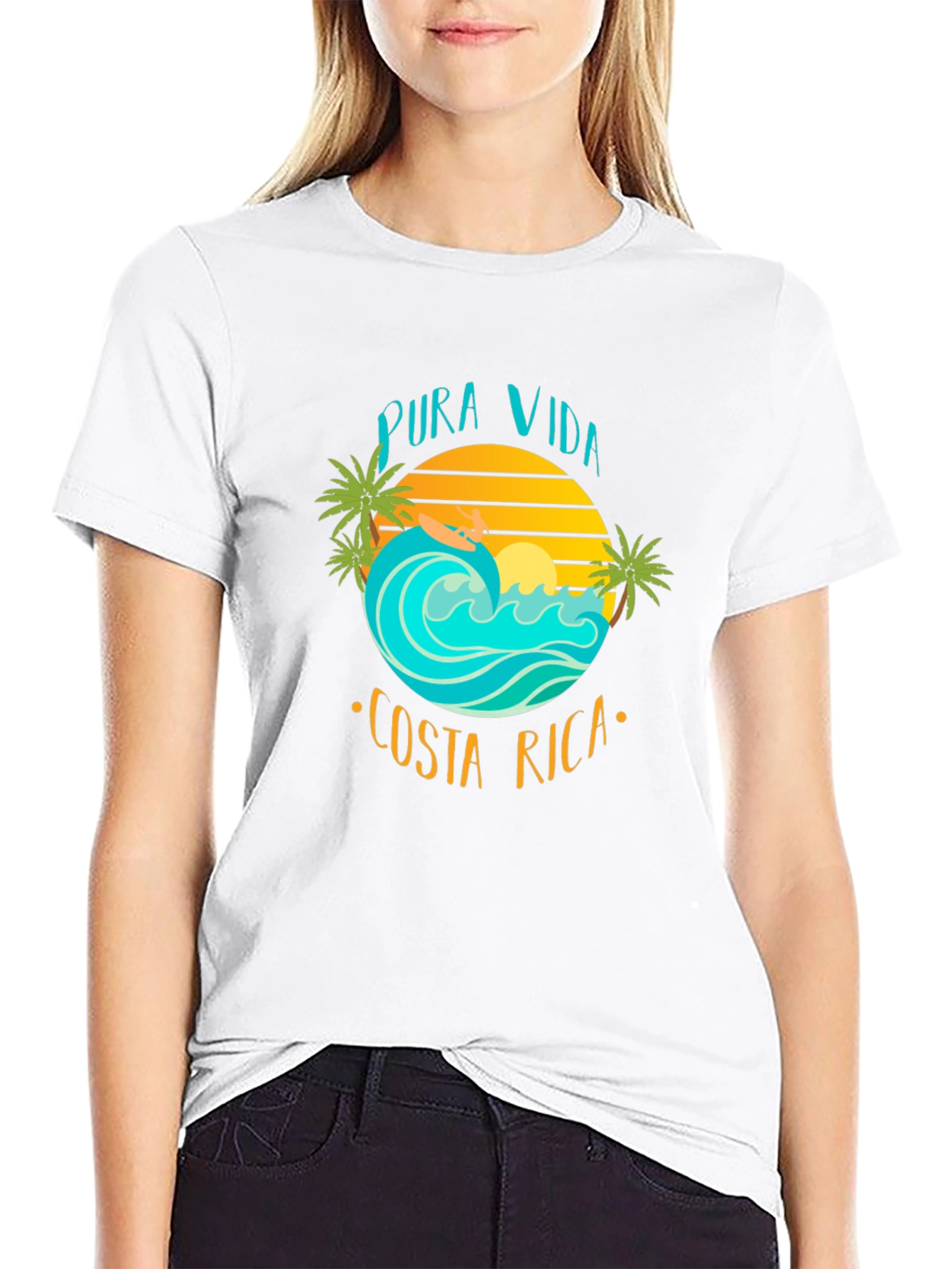 Pura Vida Costa Rica T-Shirt - Beach Vibes