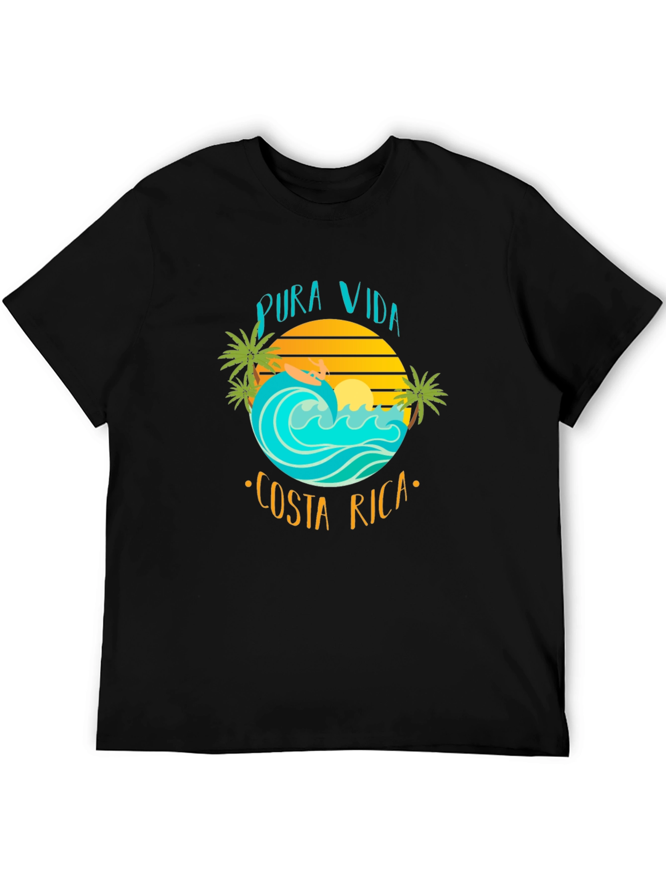 Pura Vida Costa Rica T-Shirt - Beach Vibes