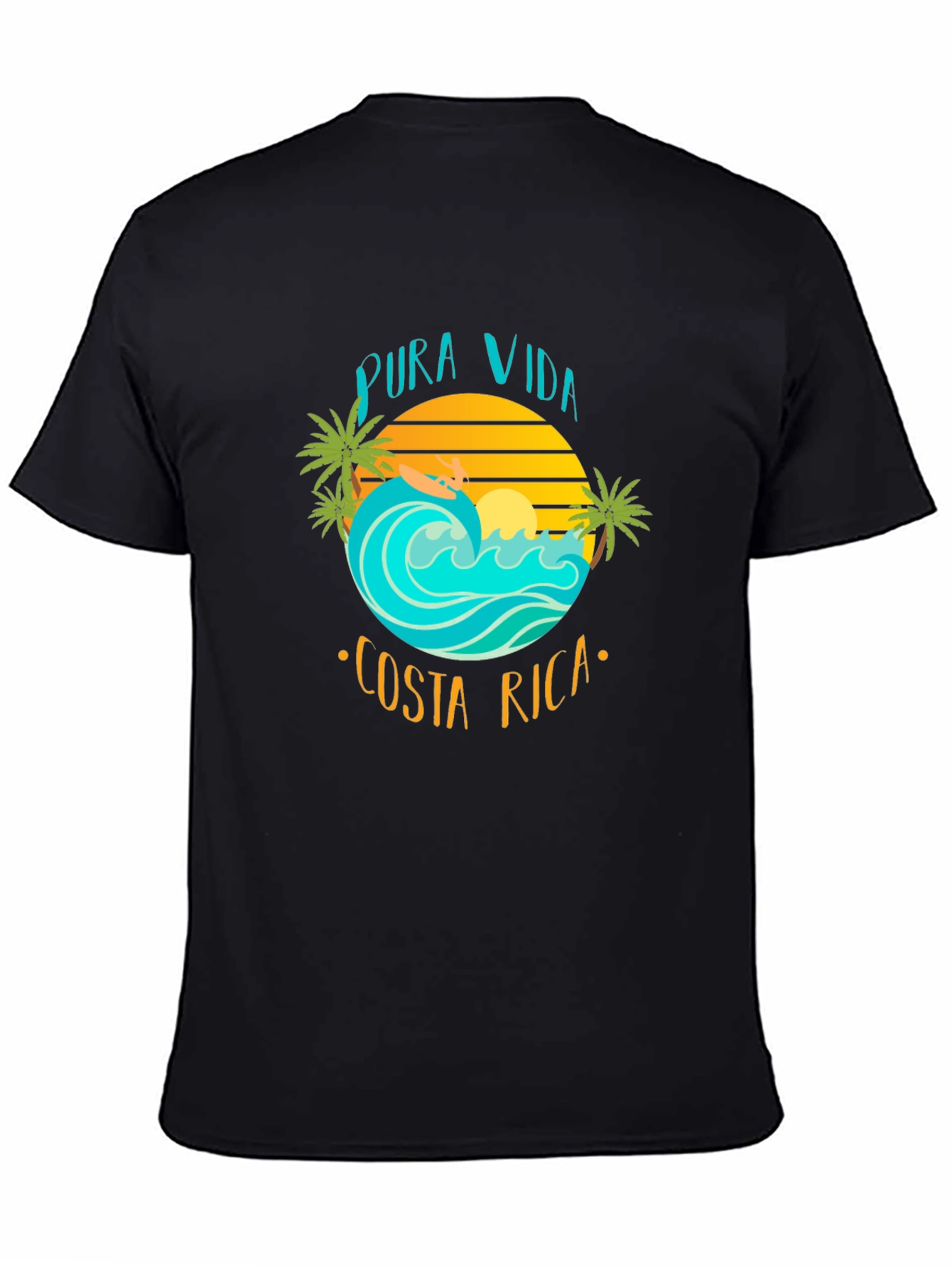 Pura Vida Costa Rica T-Shirt - Beach Vibes