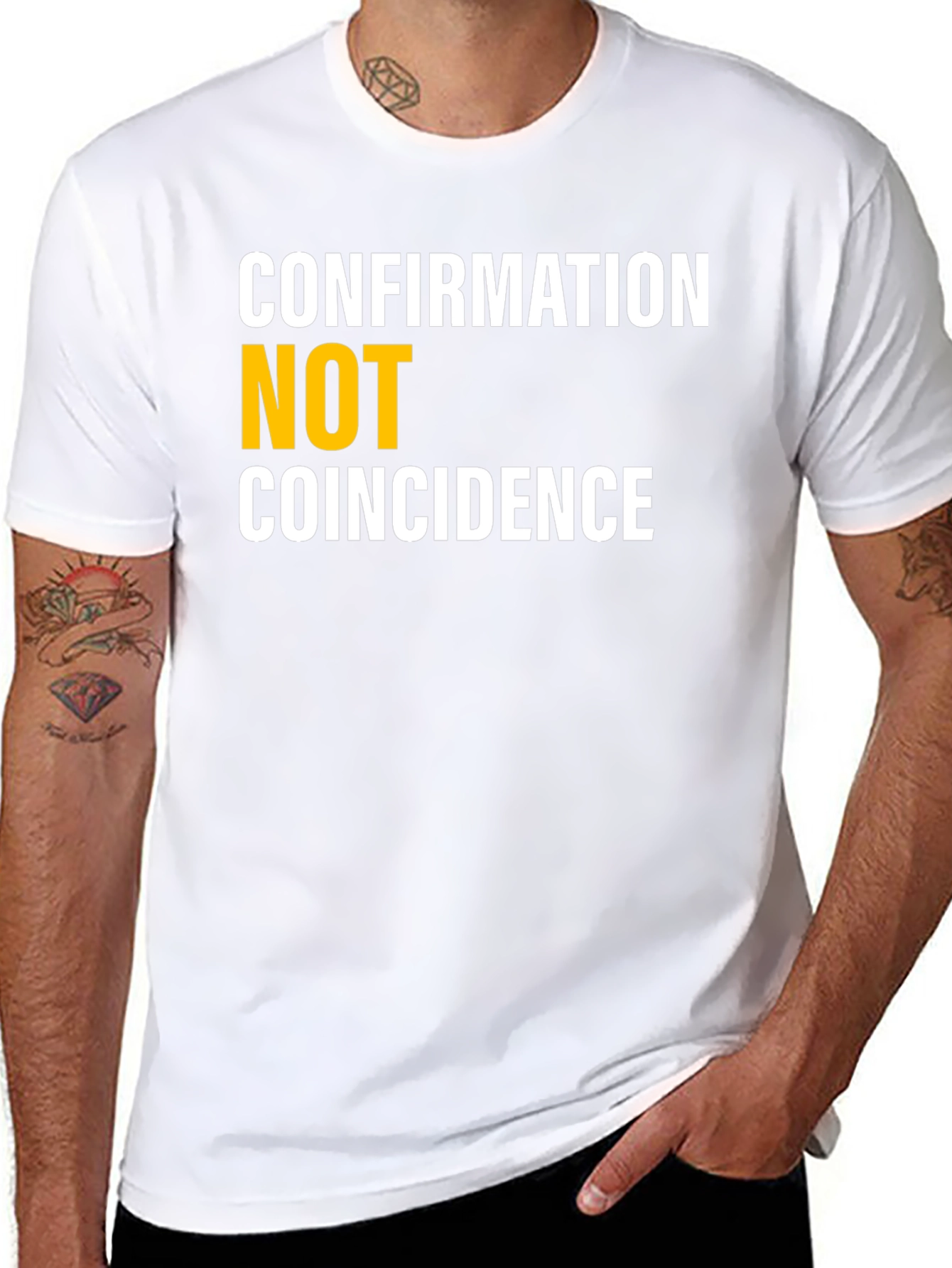 Confirmation Not Coincidence Graphic Tee