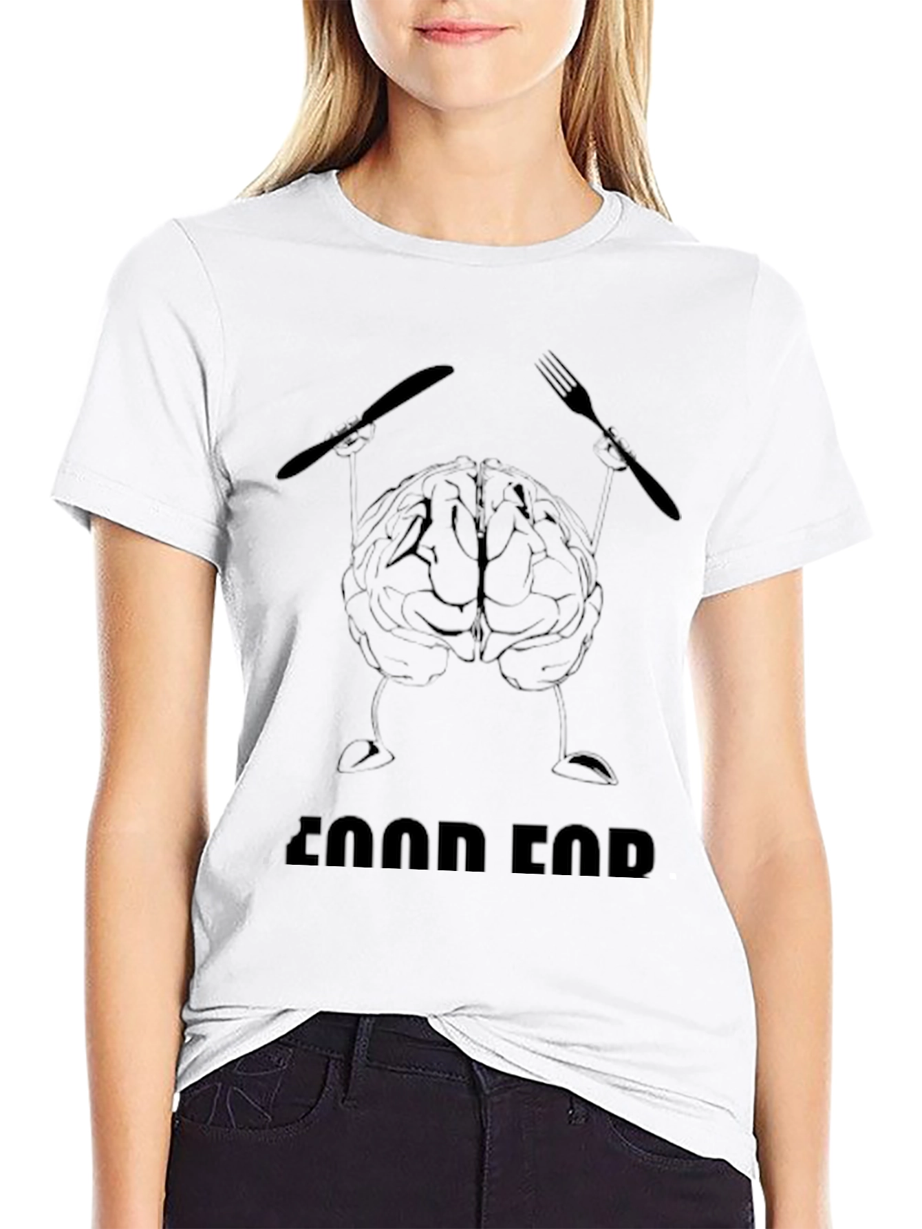 Food For Thought Brain T-Shirt