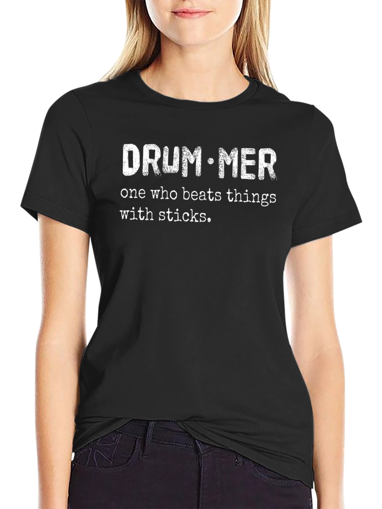 Drummer T-Shirt - Beats Things with Sticks