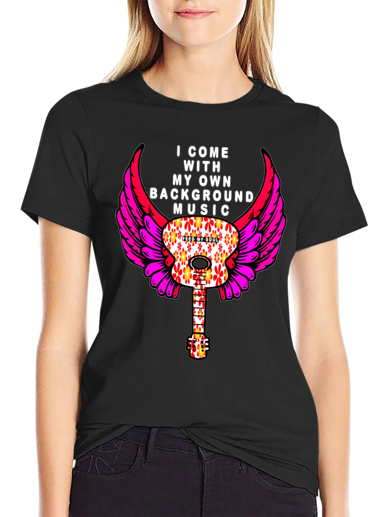 Background Music Graphic Tee