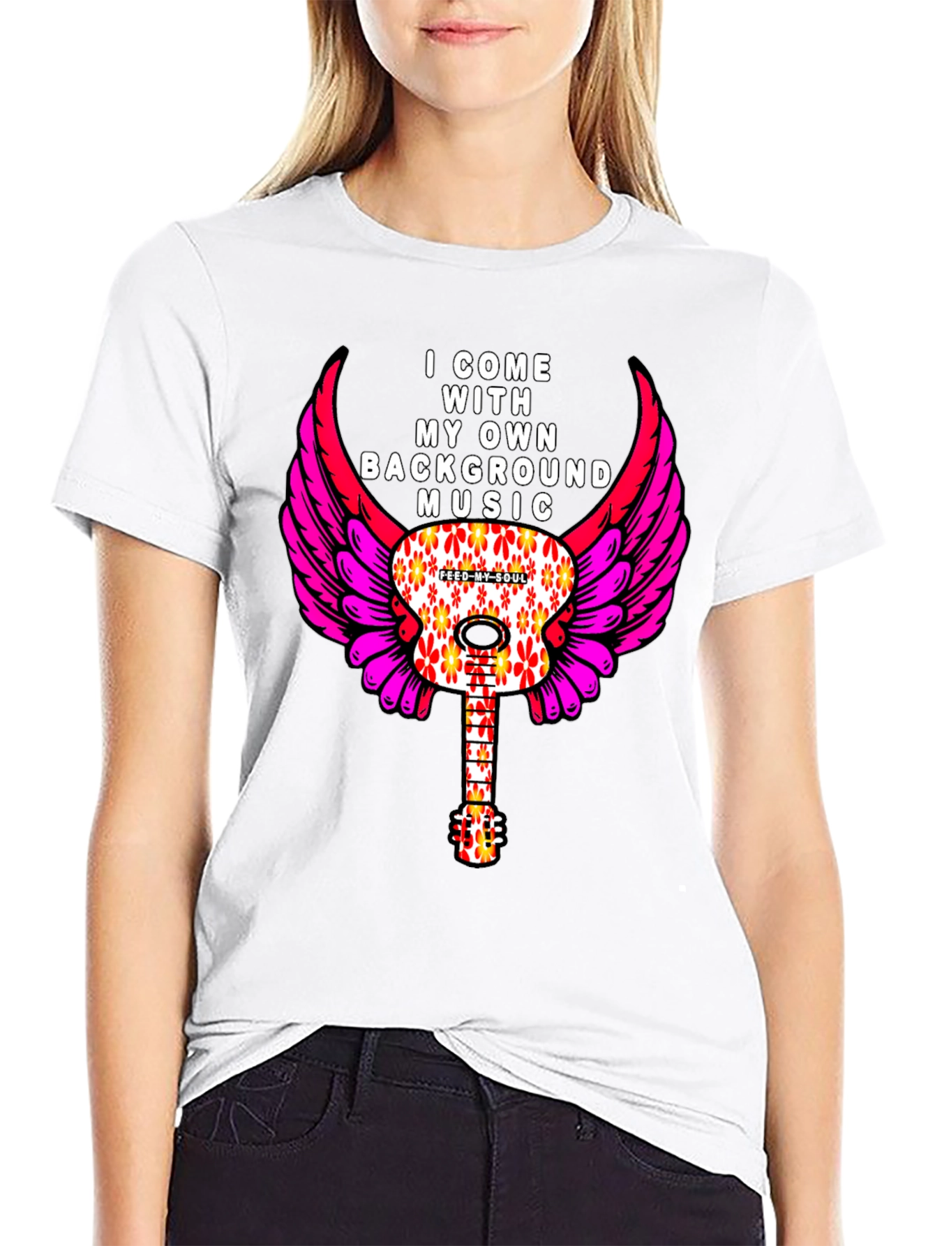 Background Music Graphic Tee