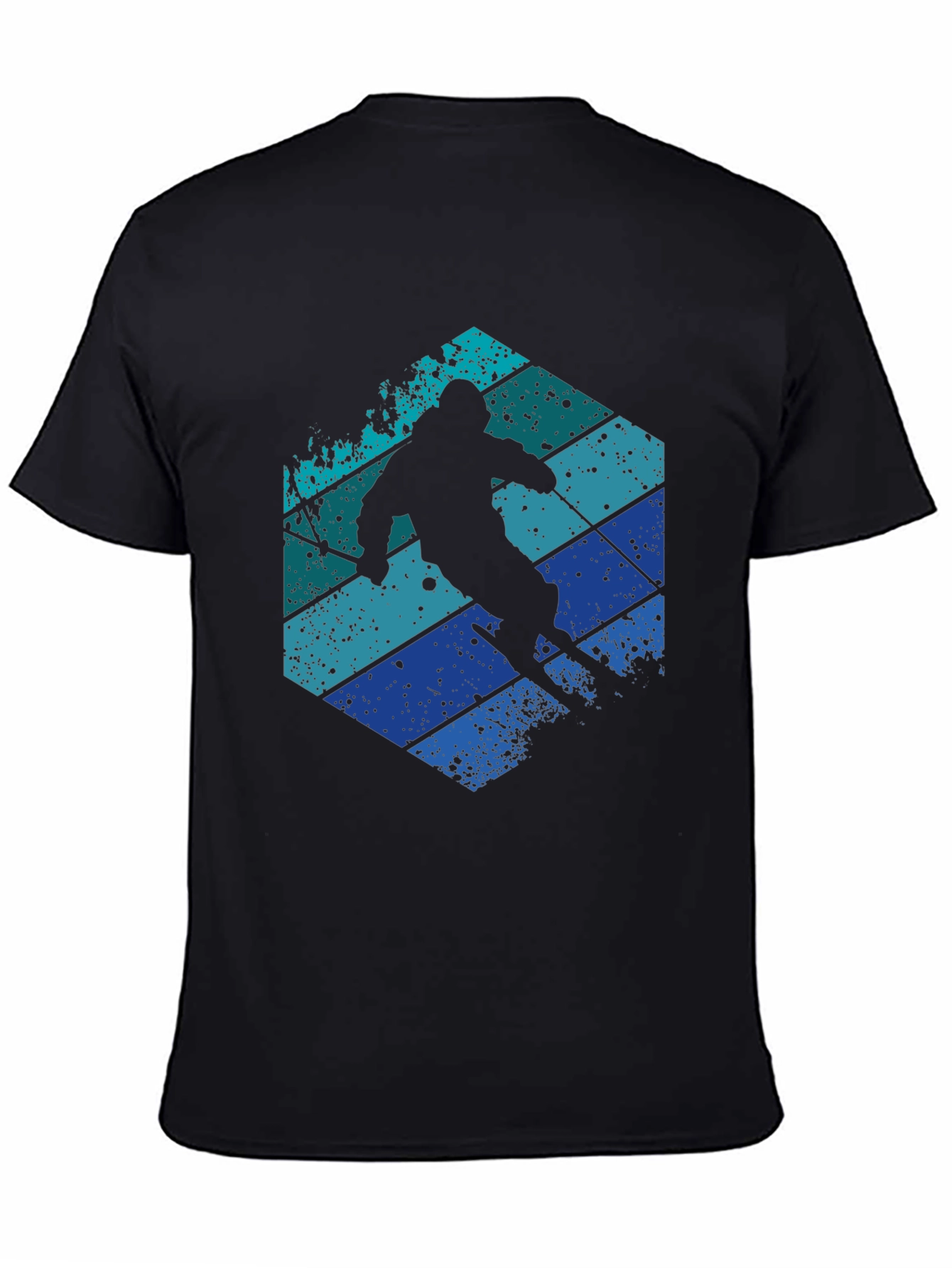 Retro Ski Silhouette Graphic Tee