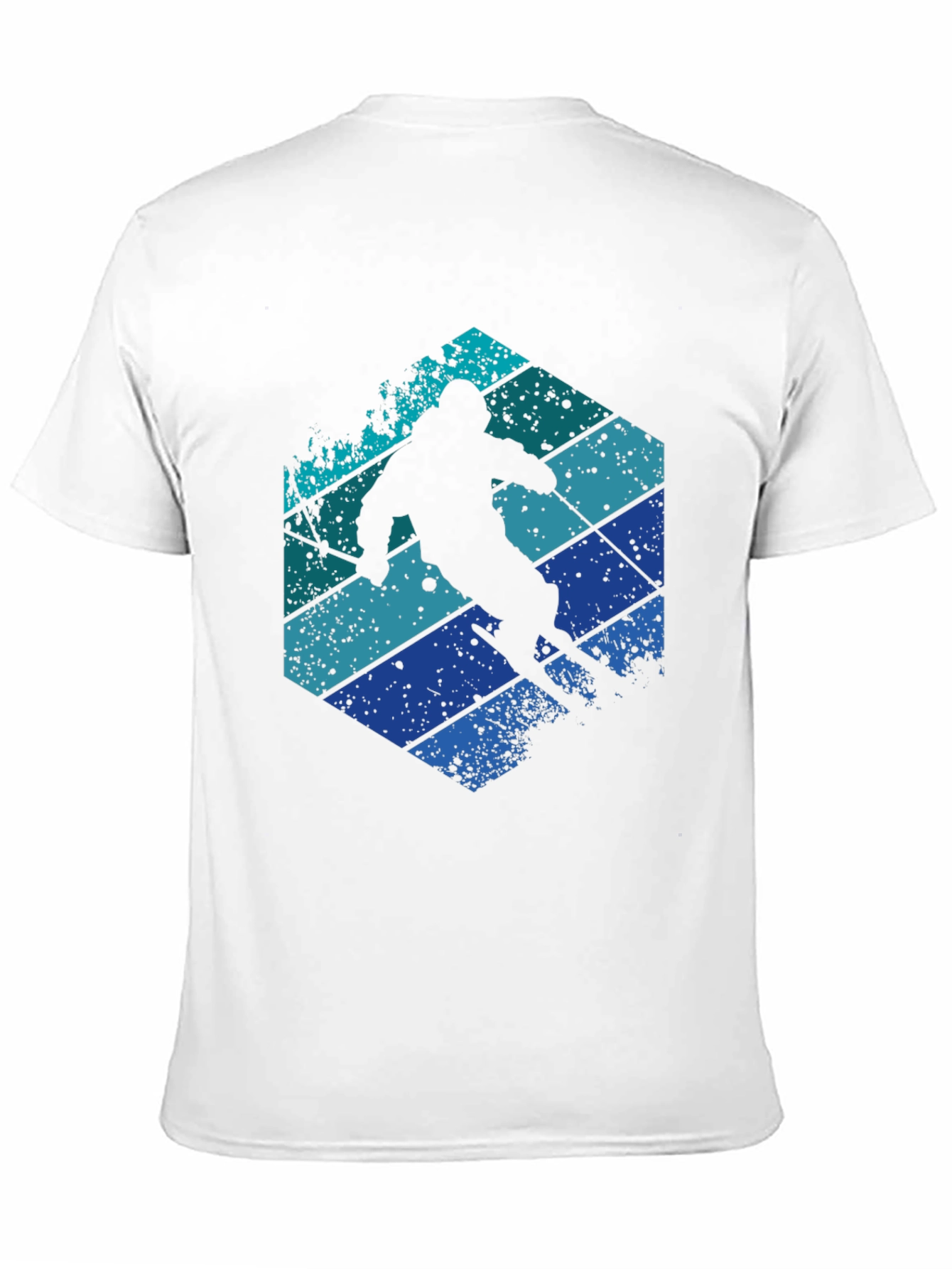 Retro Ski Silhouette Graphic Tee