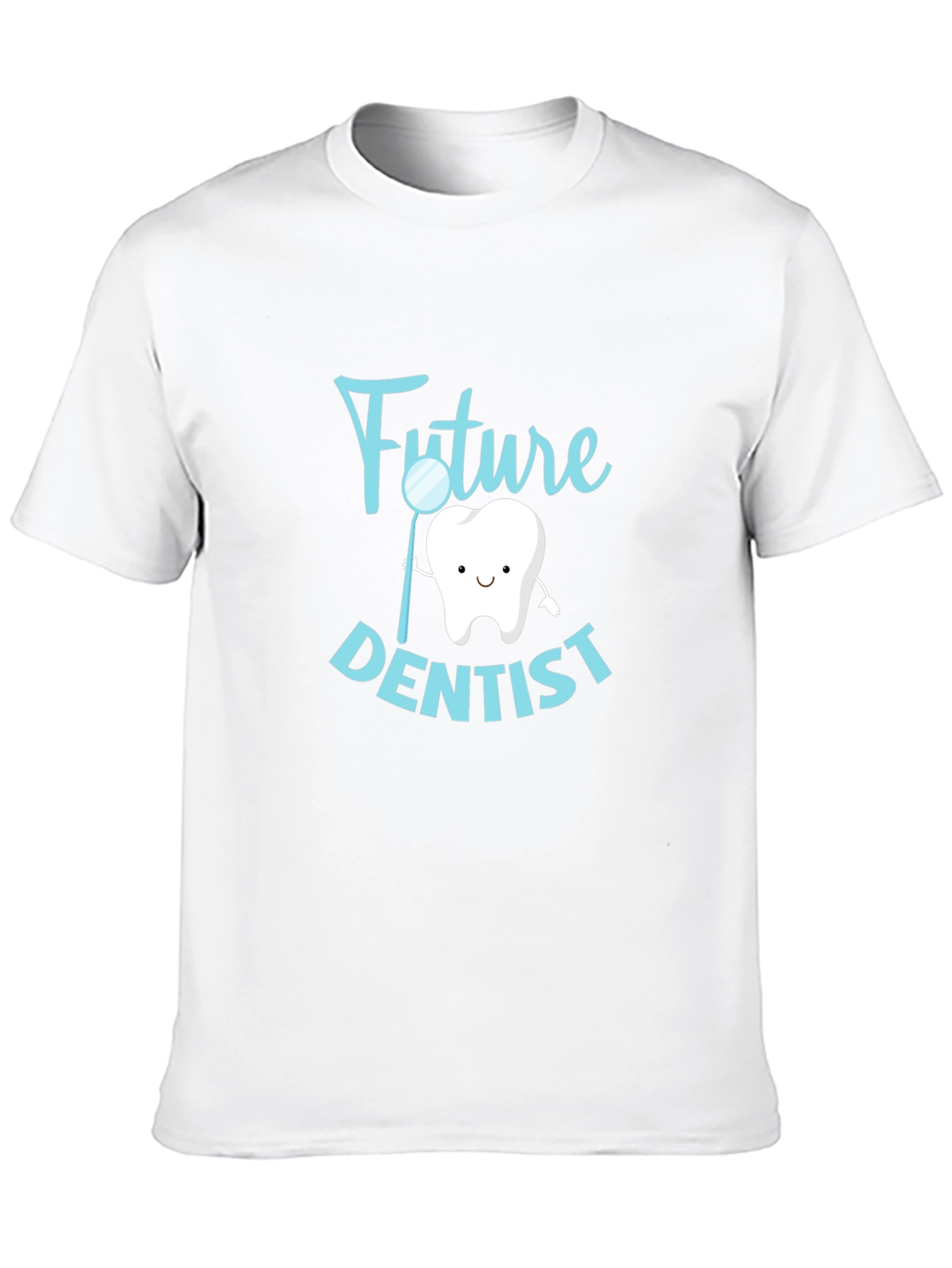 Future Dentist Graphic Tee - Black Cotton T-Shirt