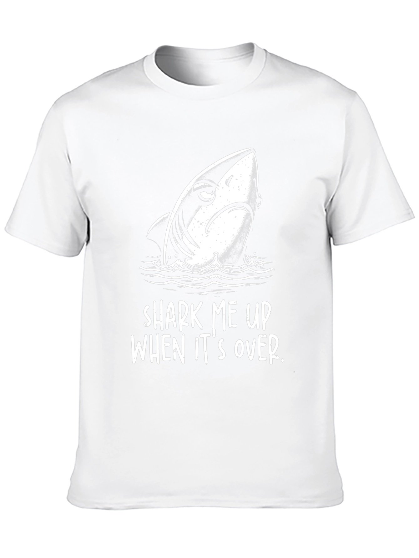 Shark Me Up T-Shirt - Funny Graphic Tee