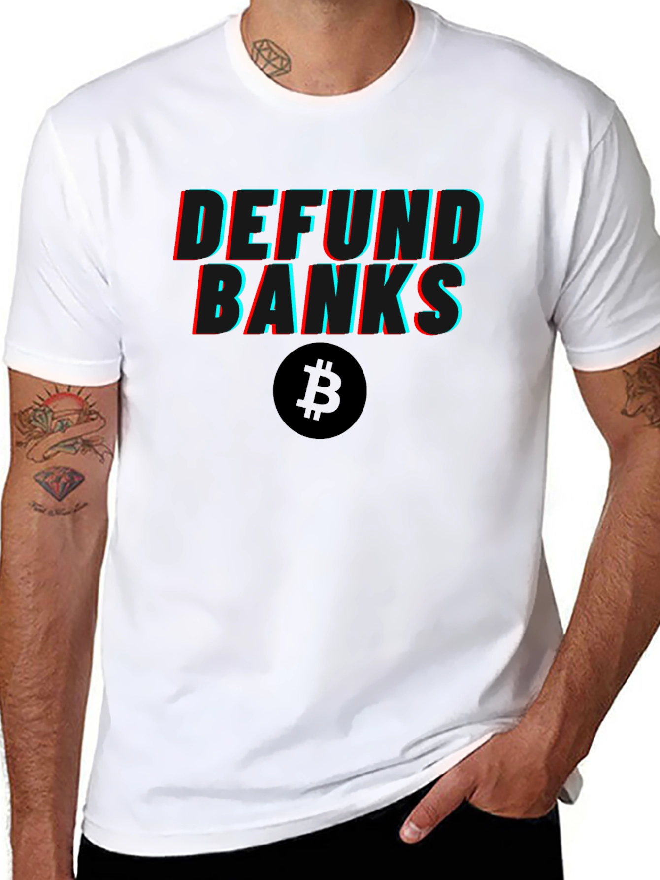 Defund Banks Bitcoin Tee