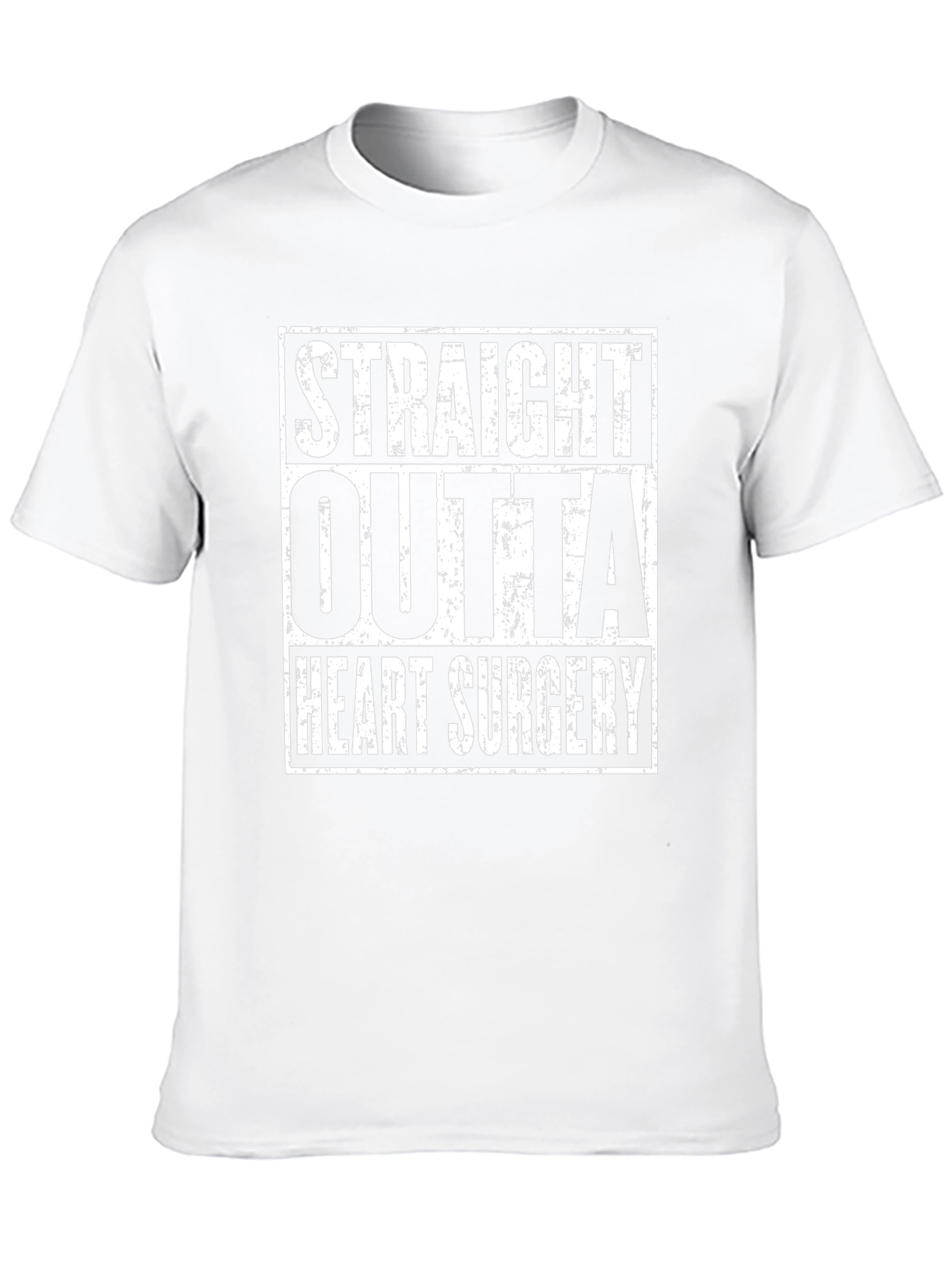 Straight Outta Heart Surgery Funny T-Shirt