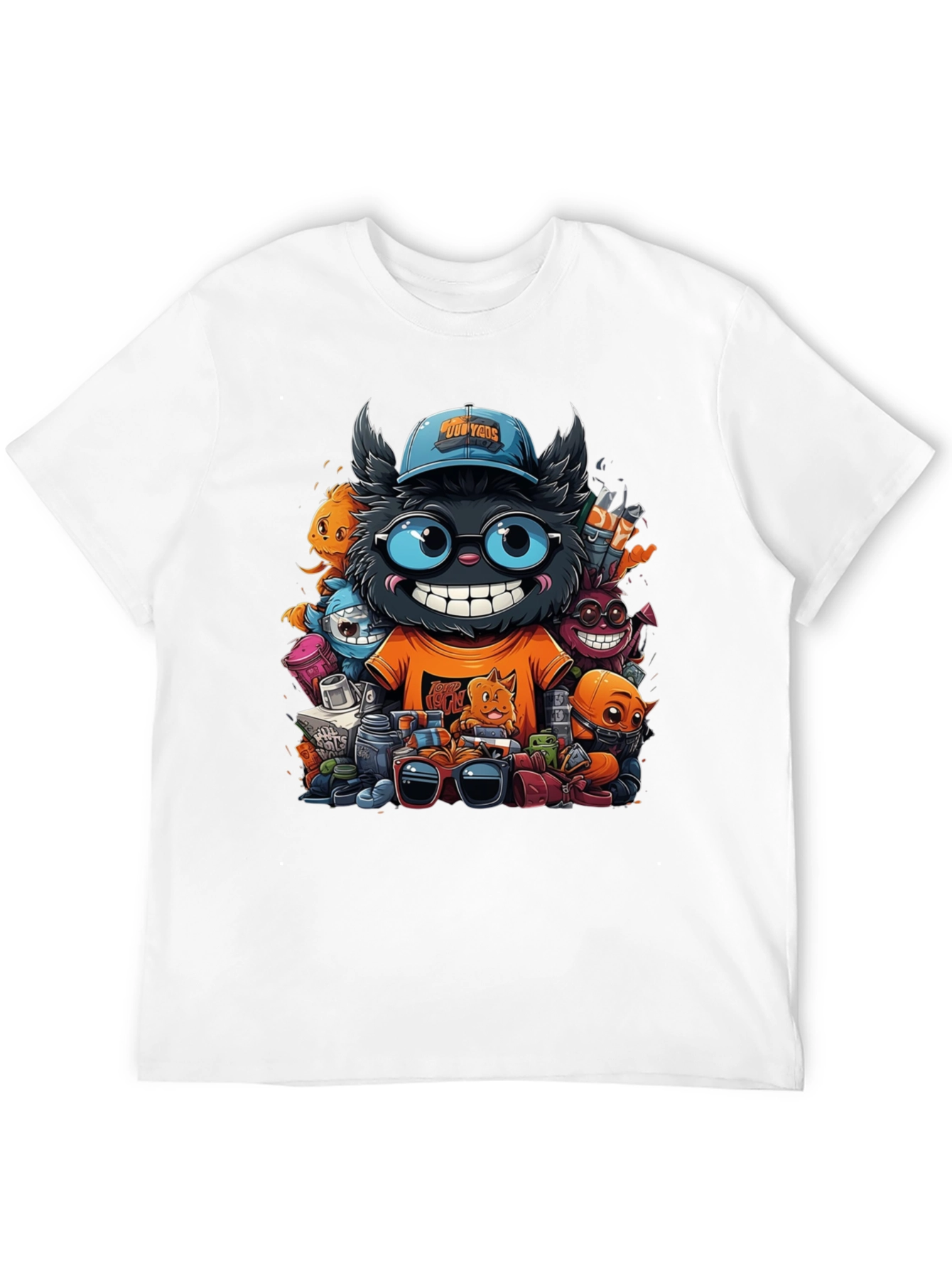 Cartoon Character Graphic T-Shirt
