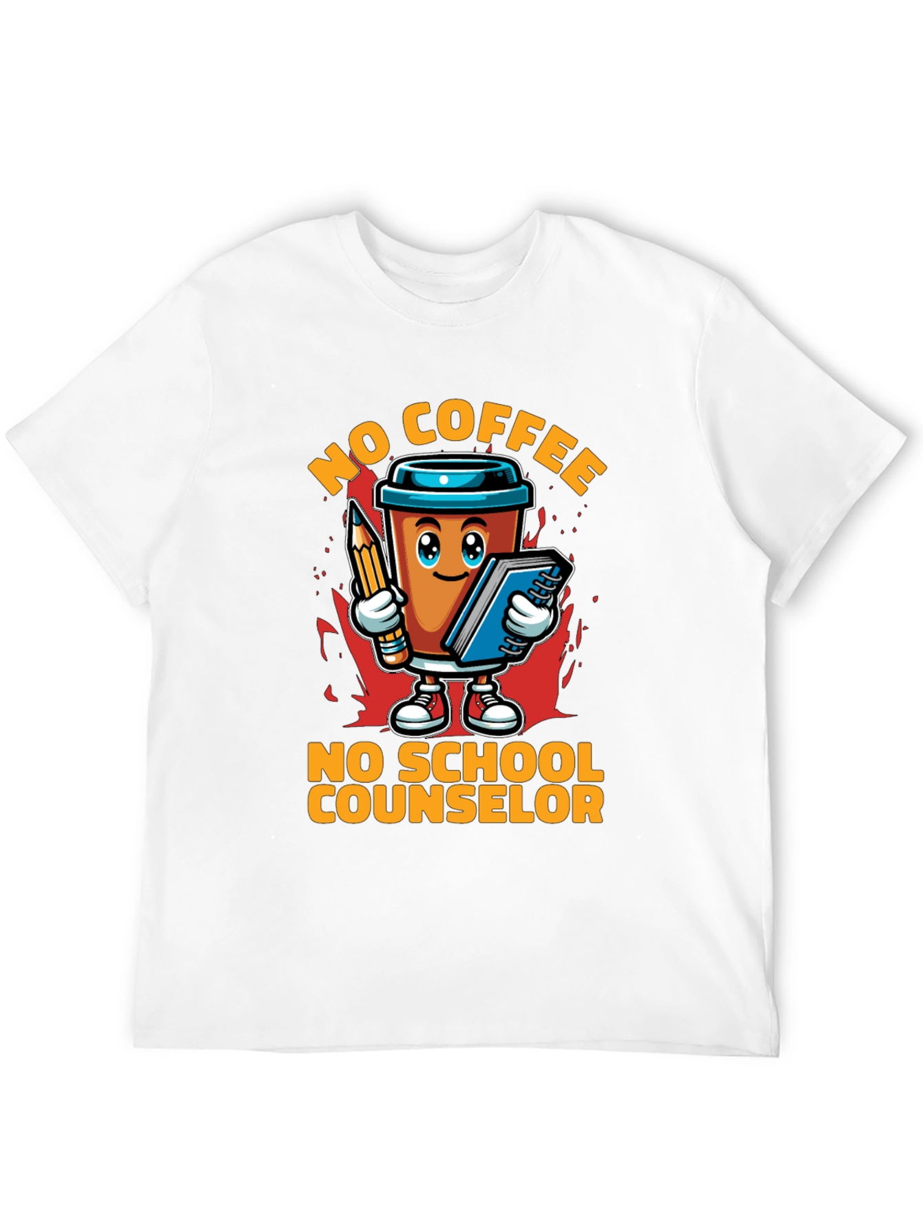 No Coffee No Counselor Tee