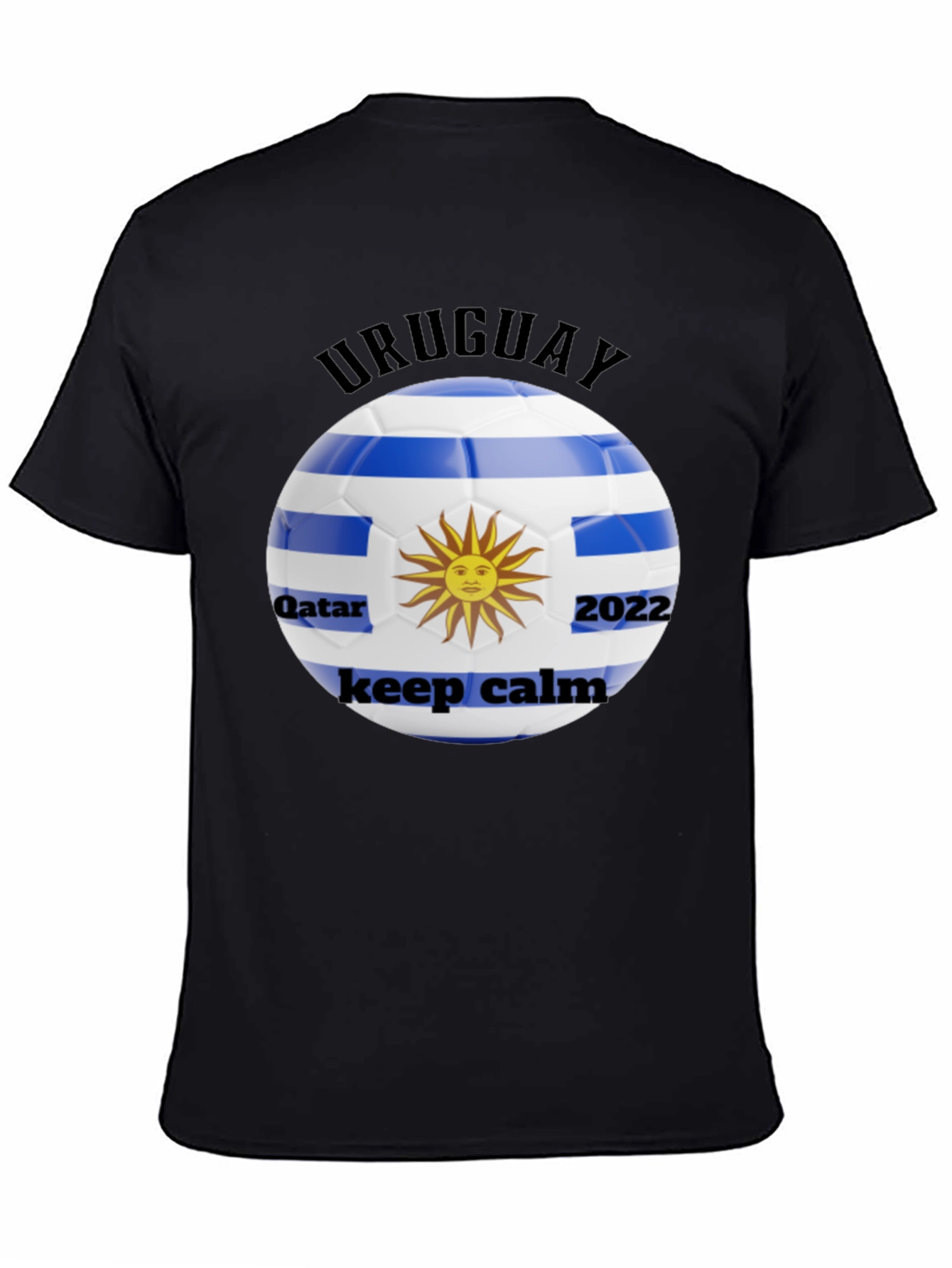 Uruguay Football Fan T-Shirt - Qatar 2022
