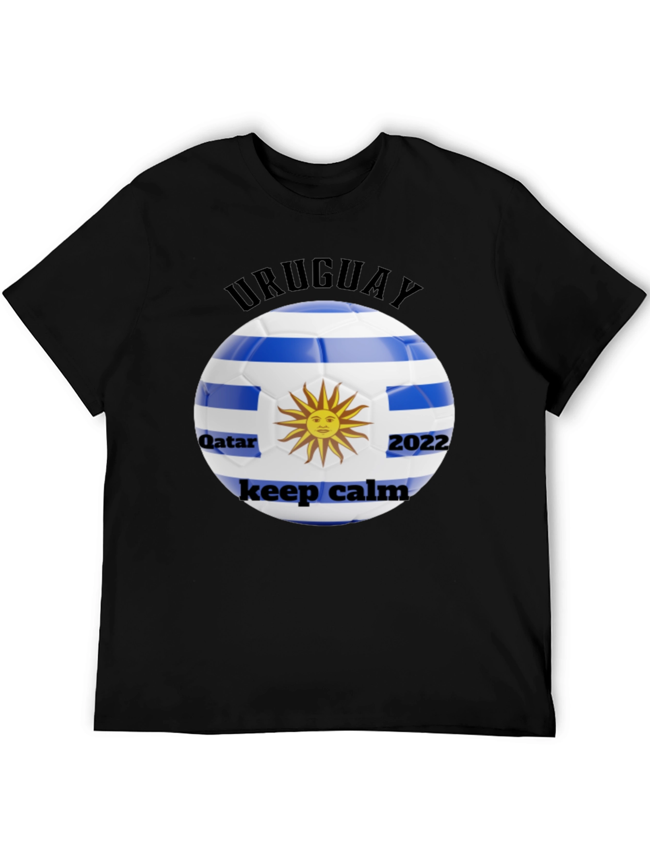 Uruguay Football Fan T-Shirt - Qatar 2022