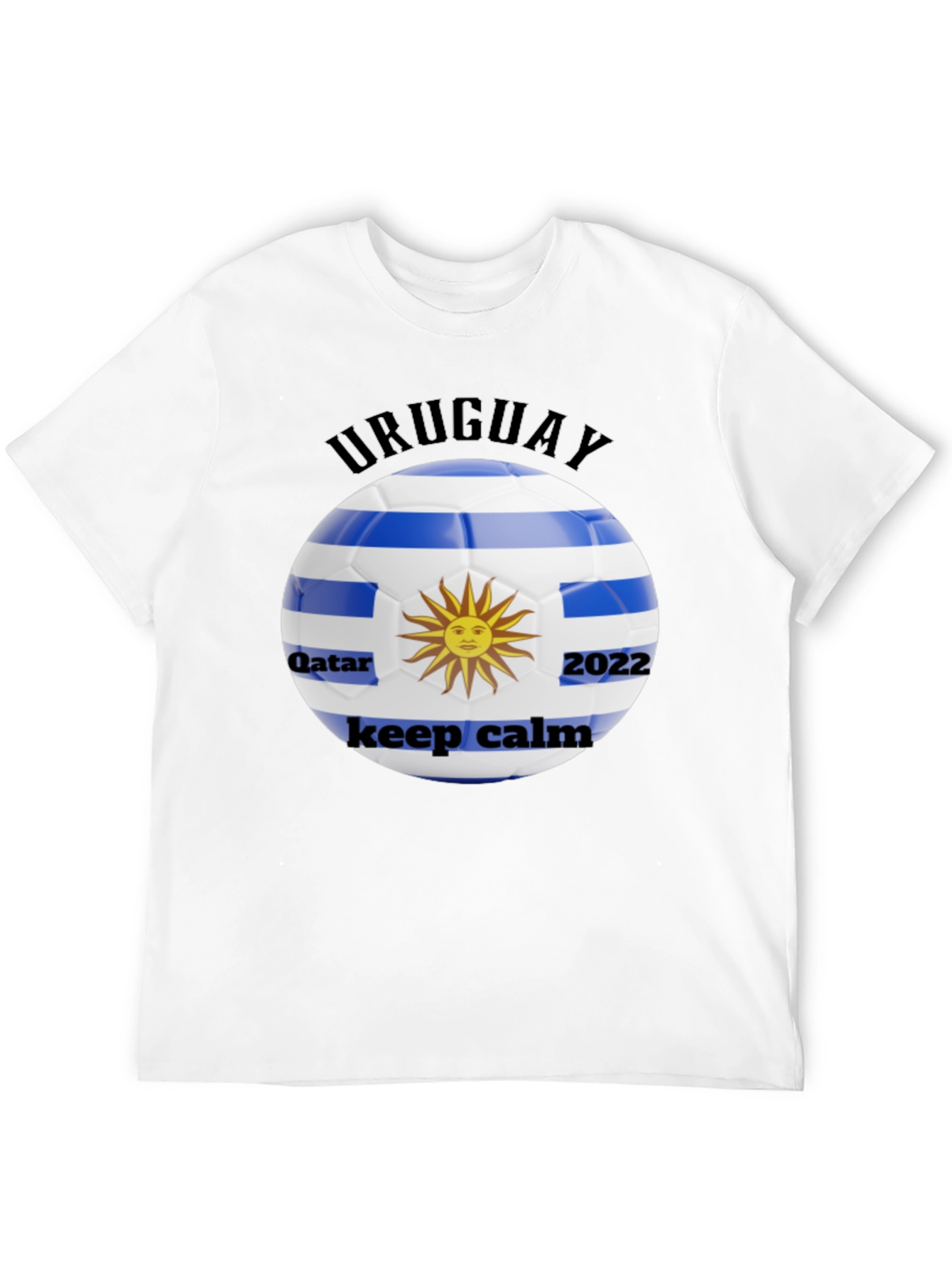 Uruguay Football Fan T-Shirt - Qatar 2022