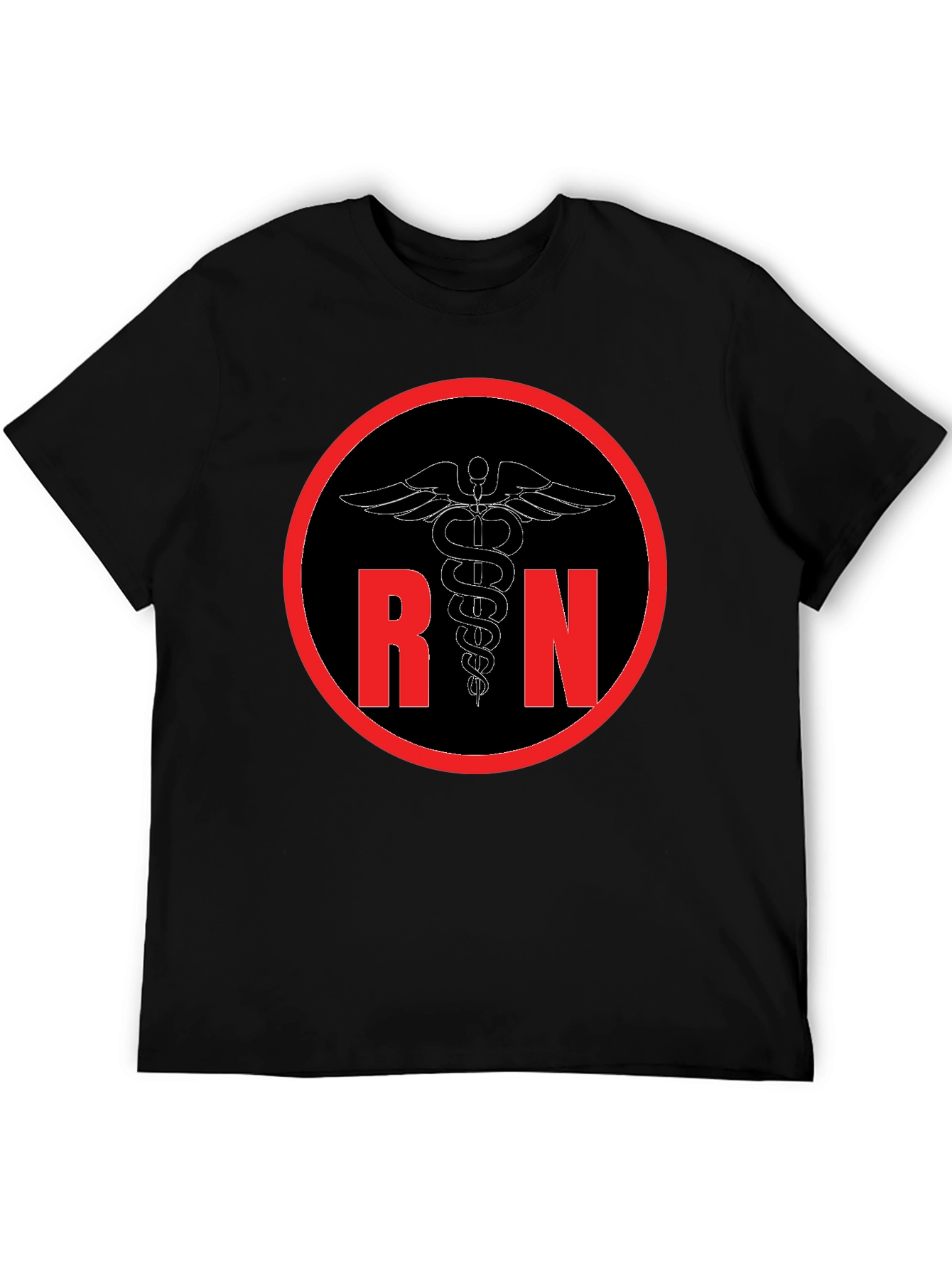 RN Caduceus Graphic Tee - Nurse T-Shirt