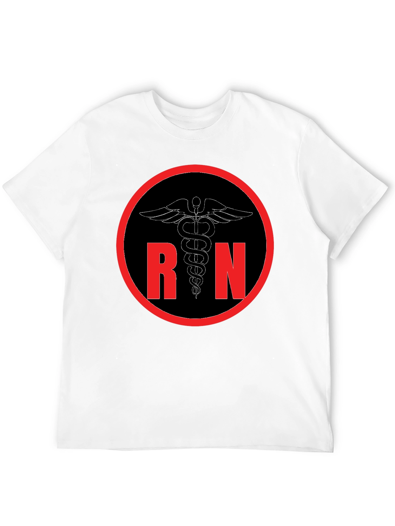 RN Caduceus Graphic Tee - Nurse T-Shirt