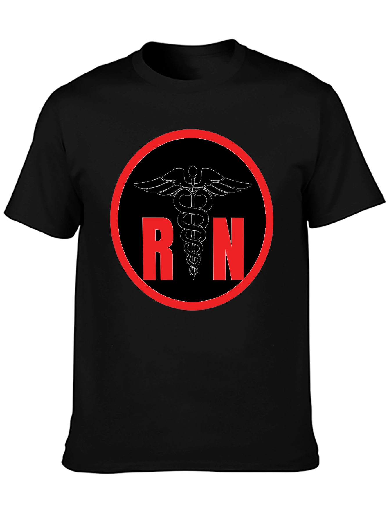 RN Caduceus Graphic Tee - Nurse T-Shirt