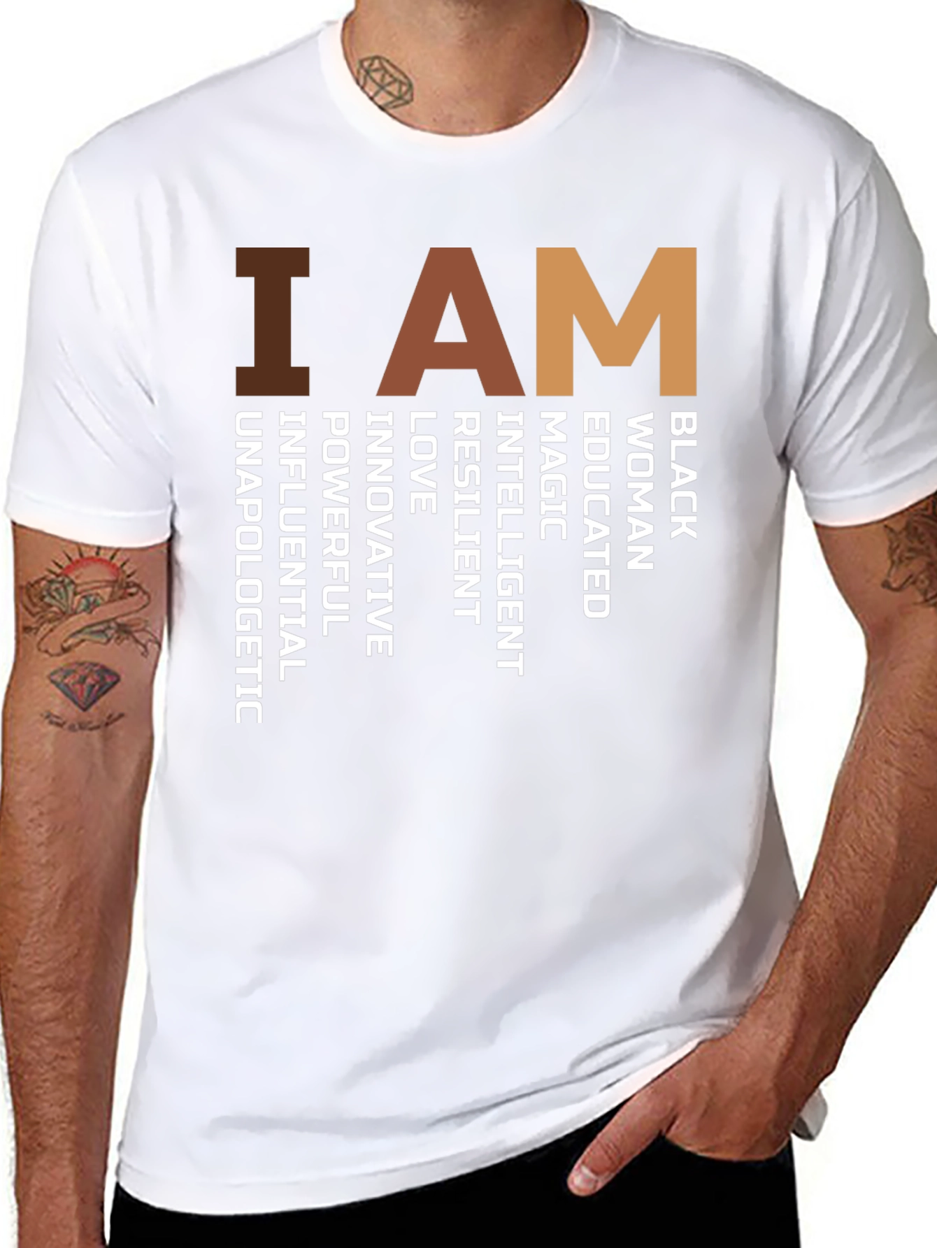 I AM Black Woman T-Shirt