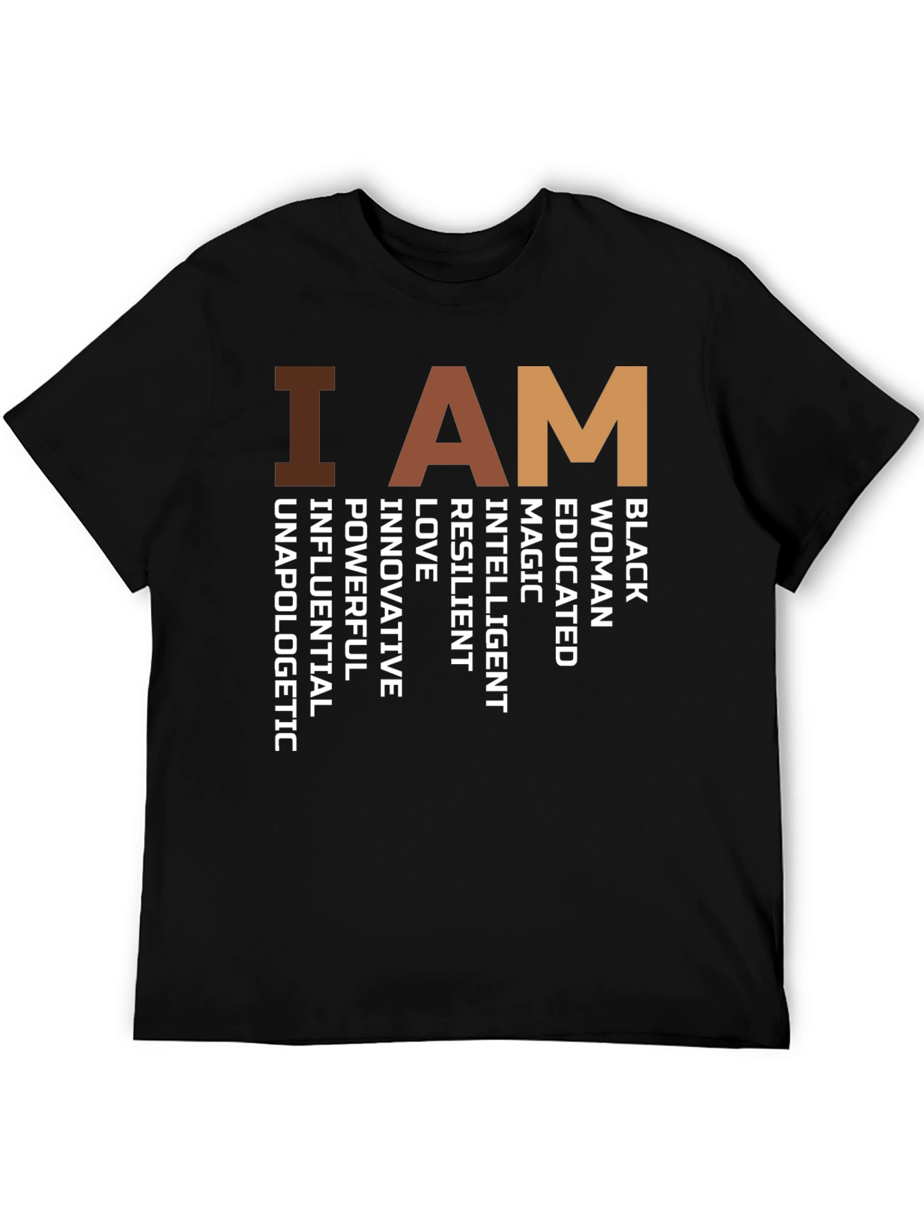 I AM Black Woman T-Shirt