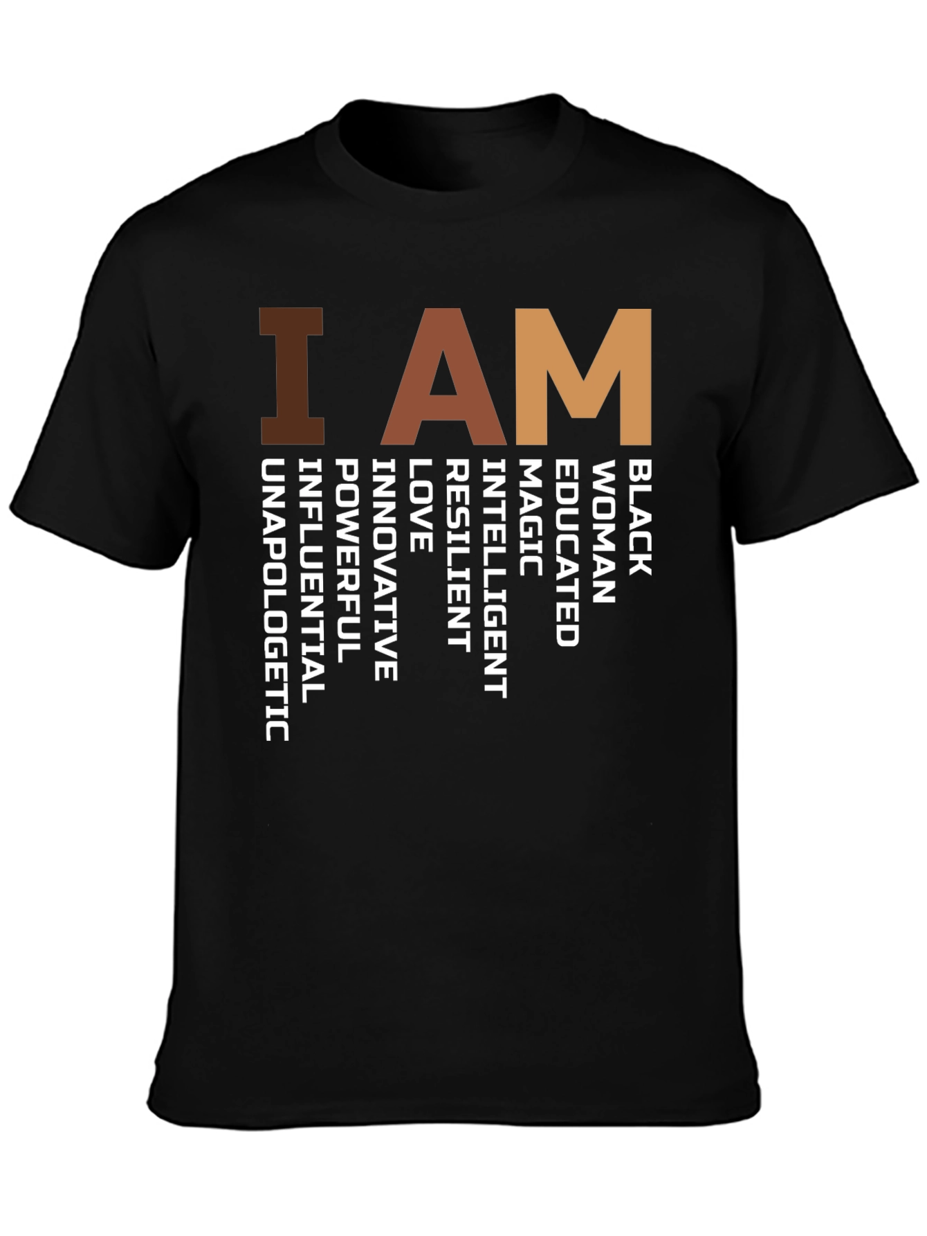 I AM Black Woman T-Shirt