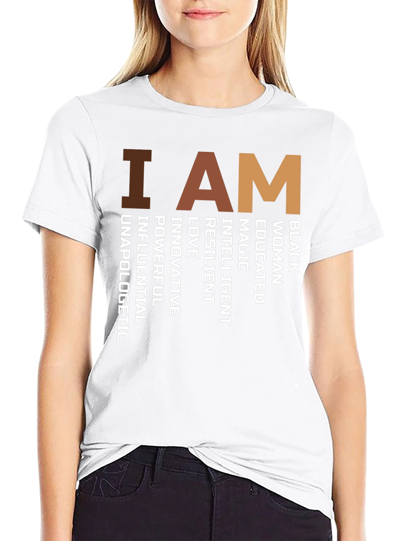 I AM Black Woman T-Shirt