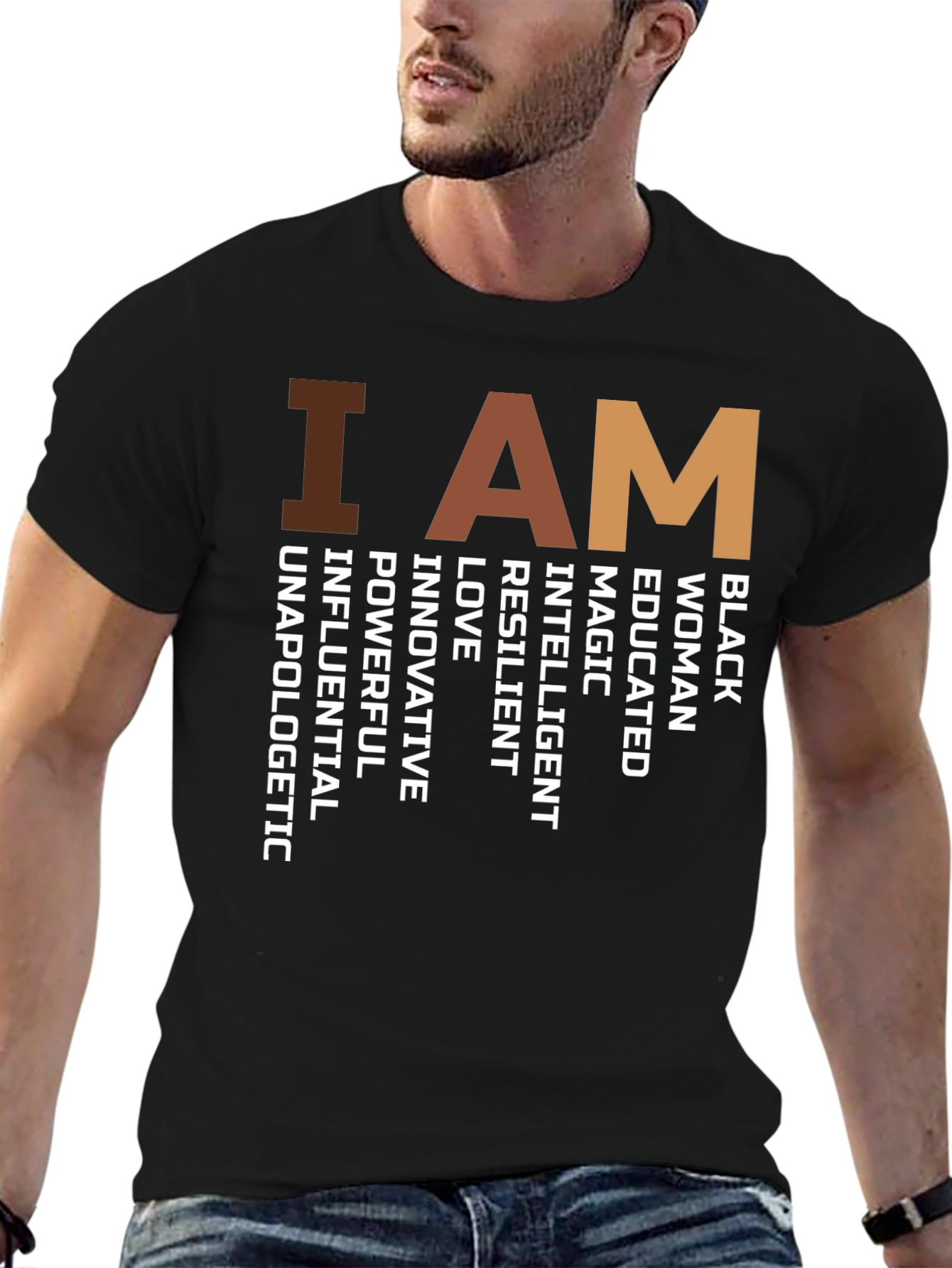 I AM Black Woman T-Shirt