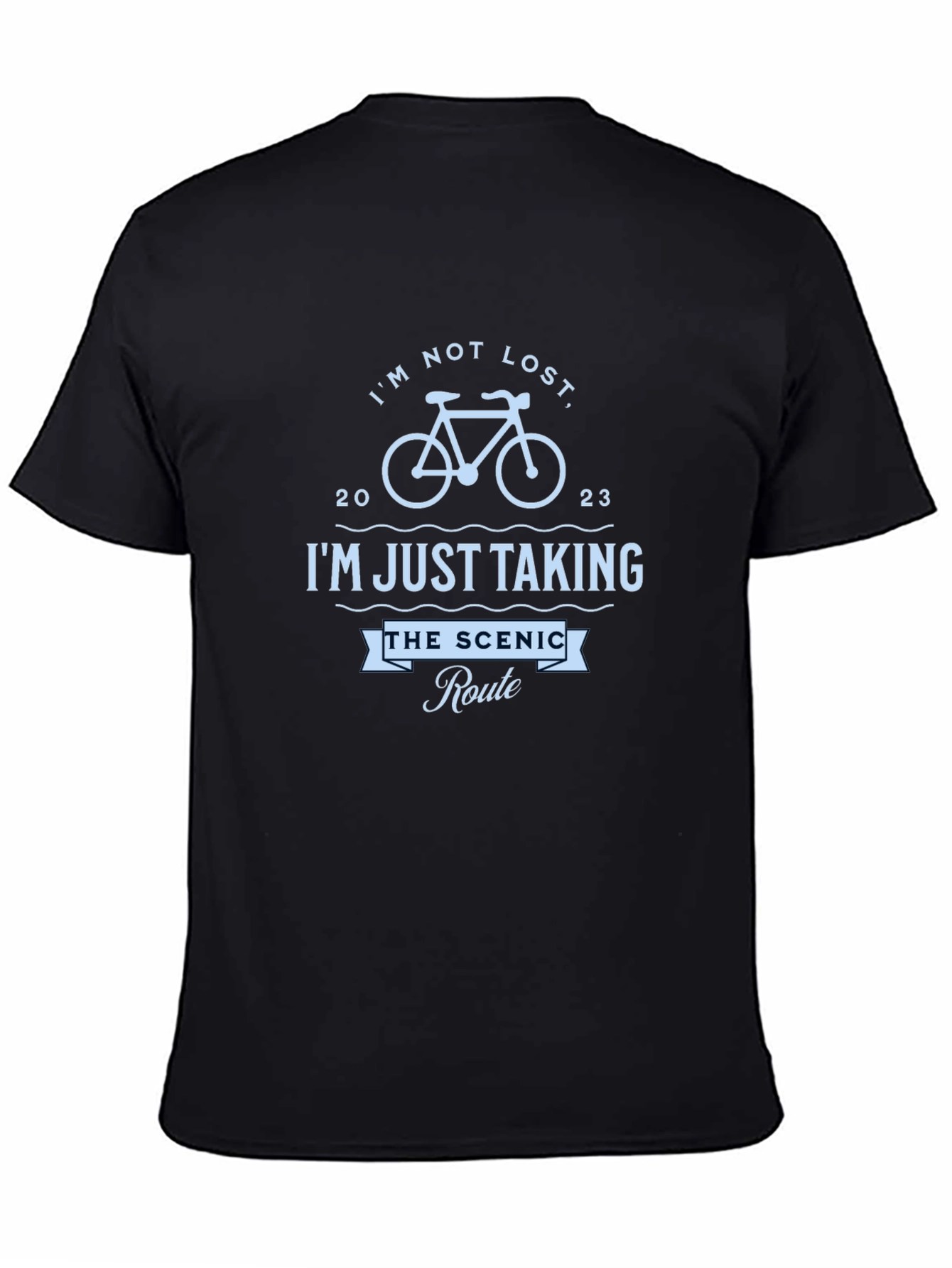 Scenic Route T-Shirt - Funny Cycling Tee