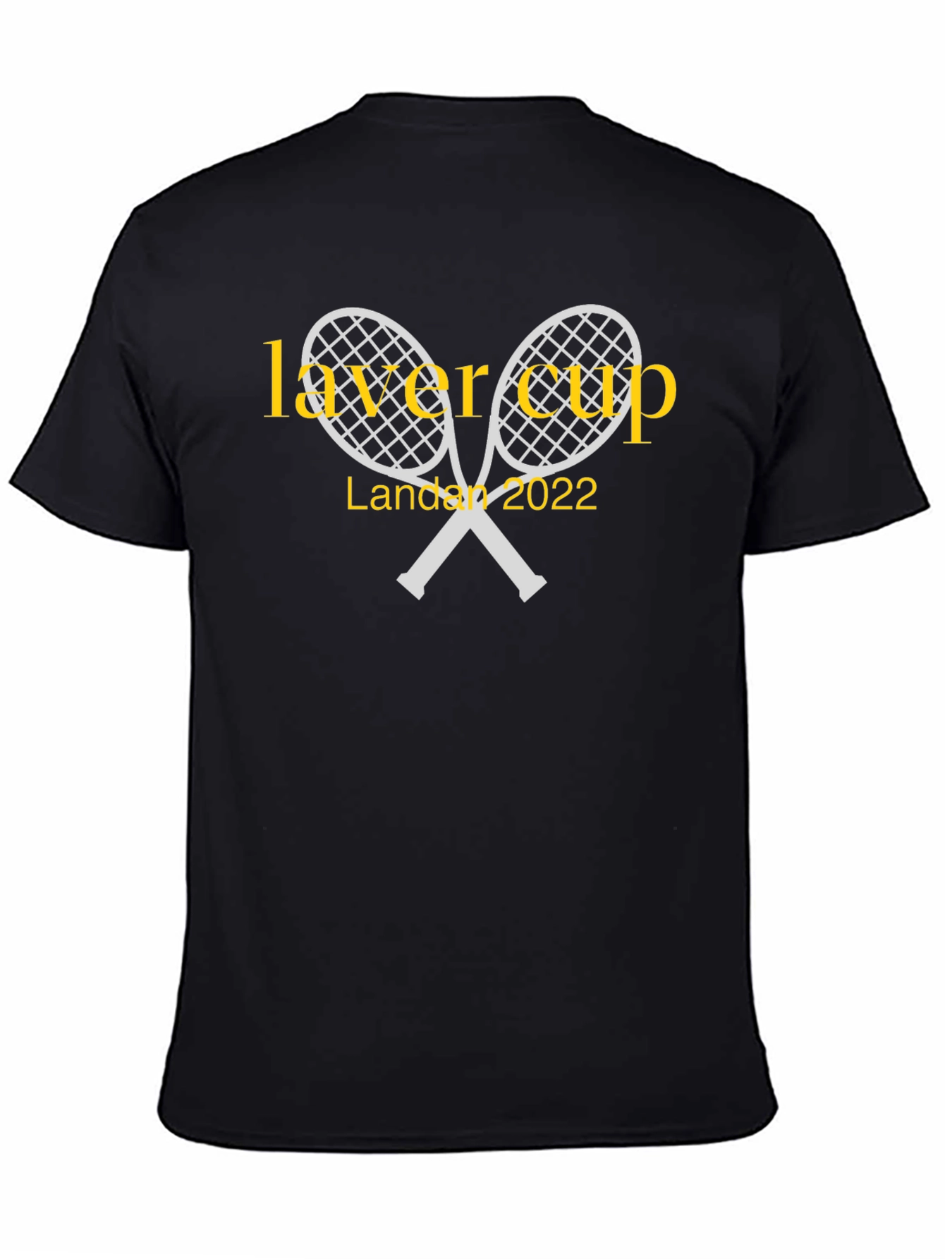Laver Cup London 2022 Black T-Shirt