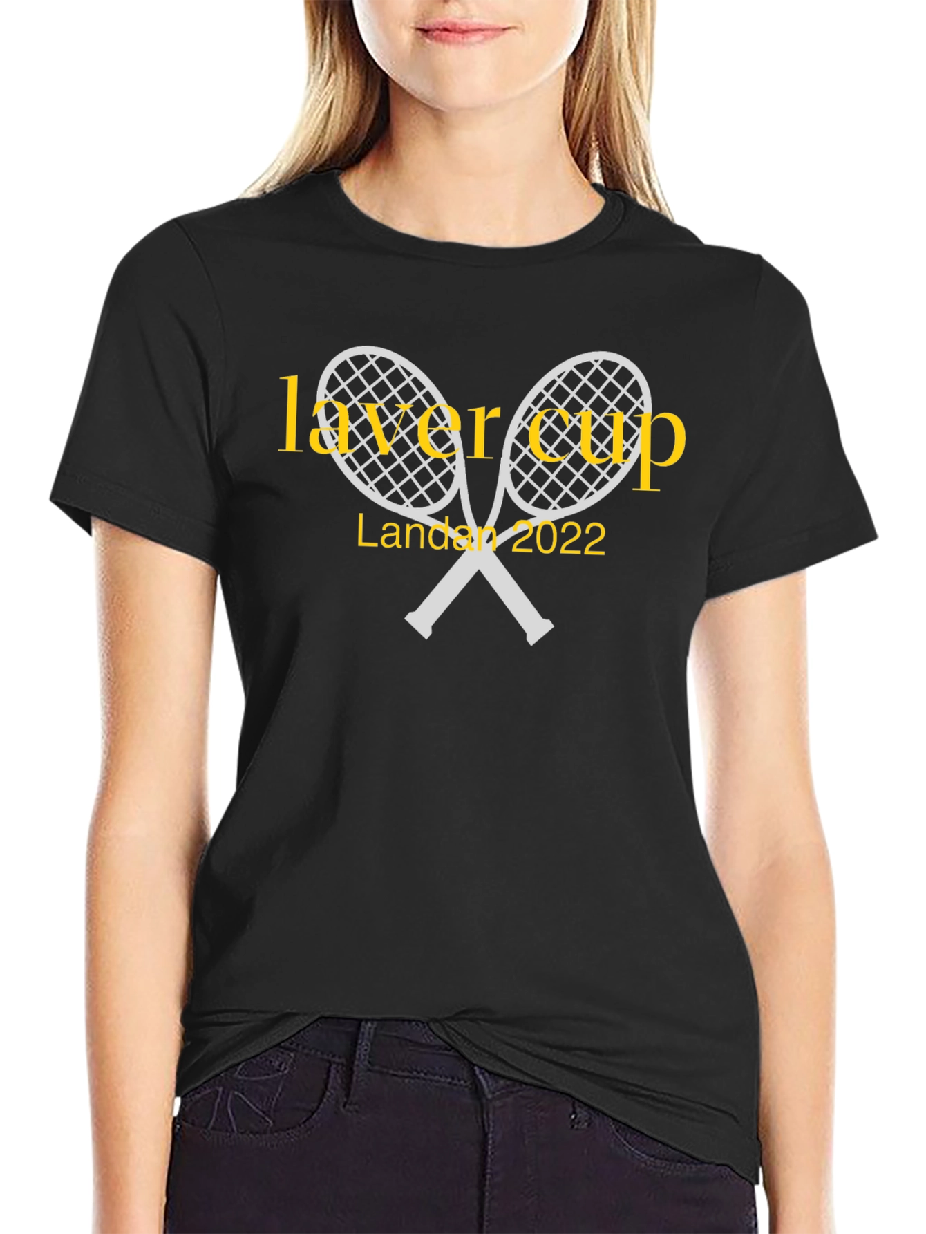 Laver Cup London 2022 Black T-Shirt