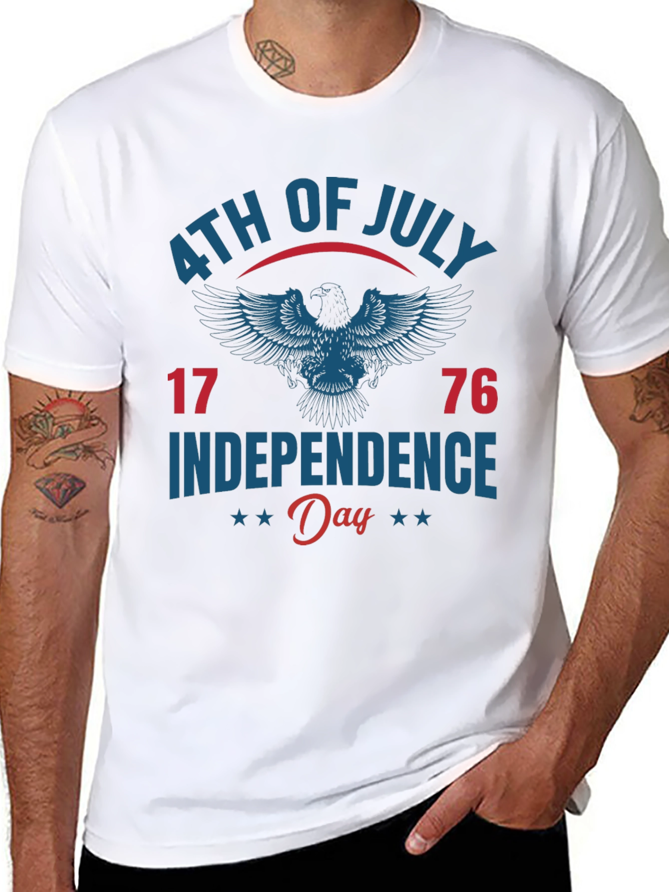 Patriotic 4th of July Independence Day T-Shirt