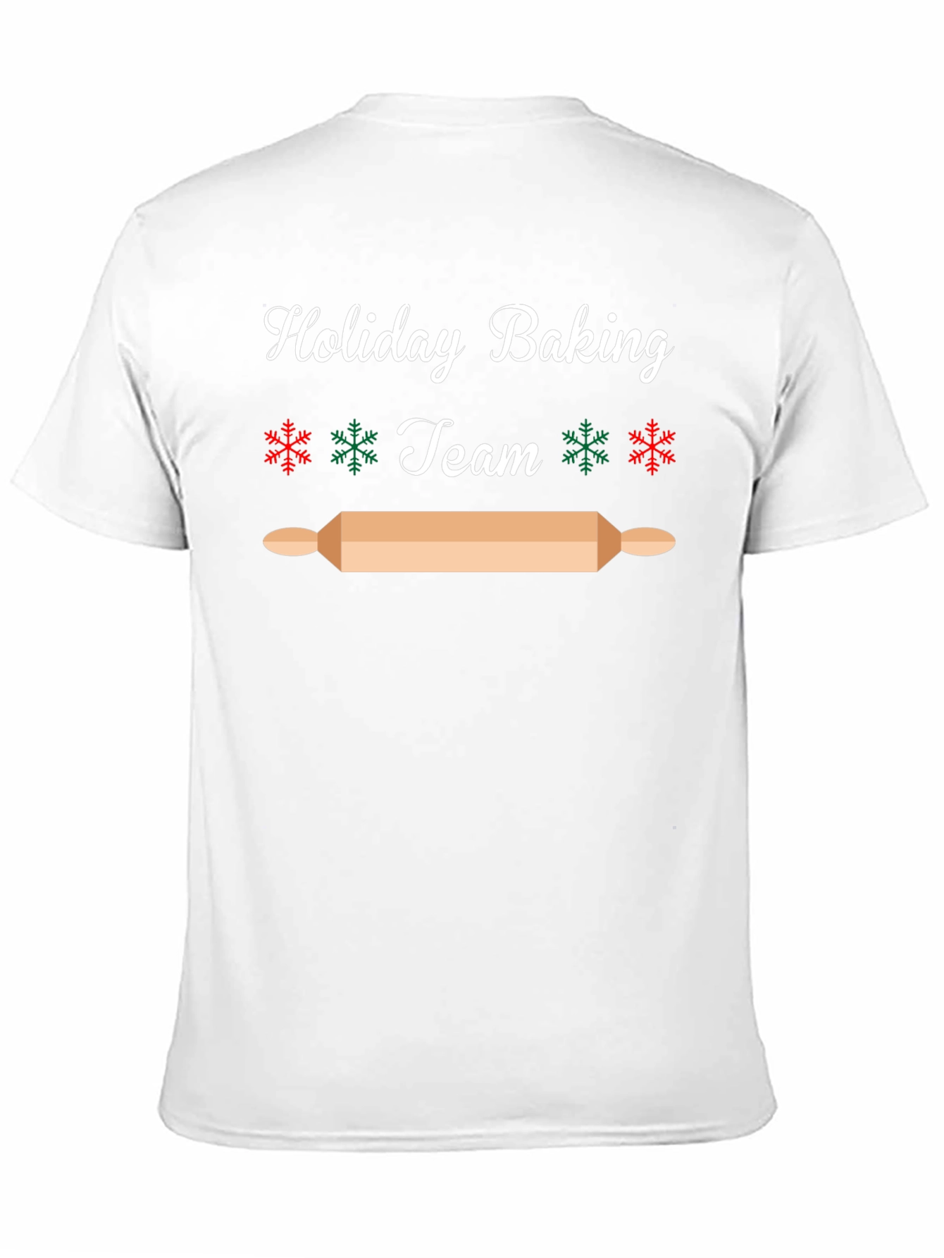 Holiday Baking Team T-Shirt - Festive Christmas Cook Apparel