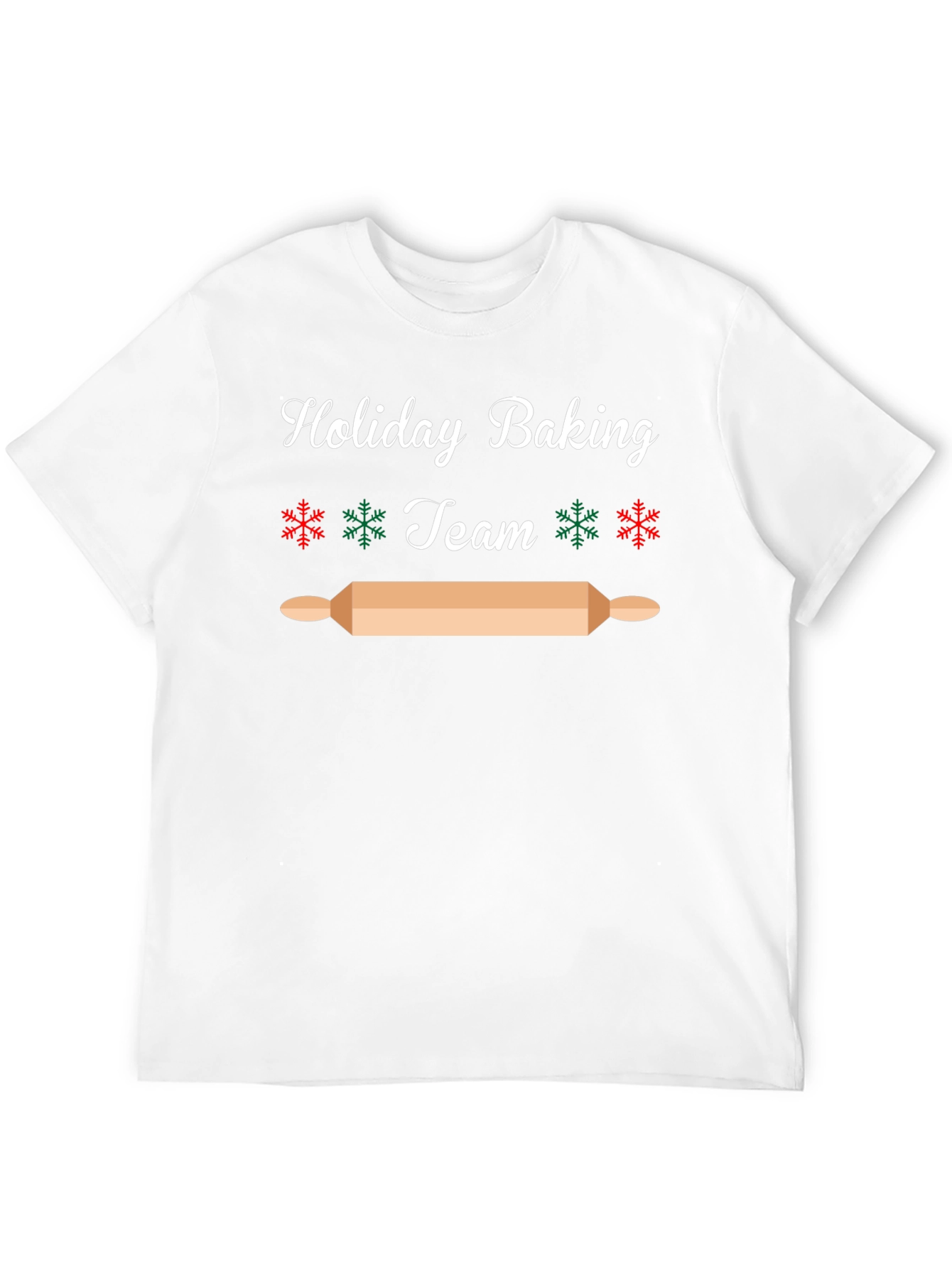 Holiday Baking Team T-Shirt - Festive Christmas Cook Apparel