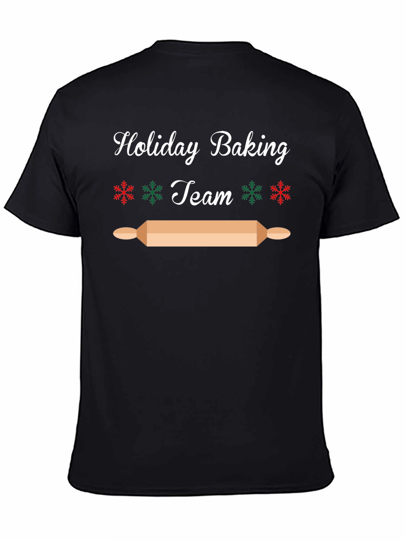 Holiday Baking Team T-Shirt - Festive Christmas Cook Apparel
