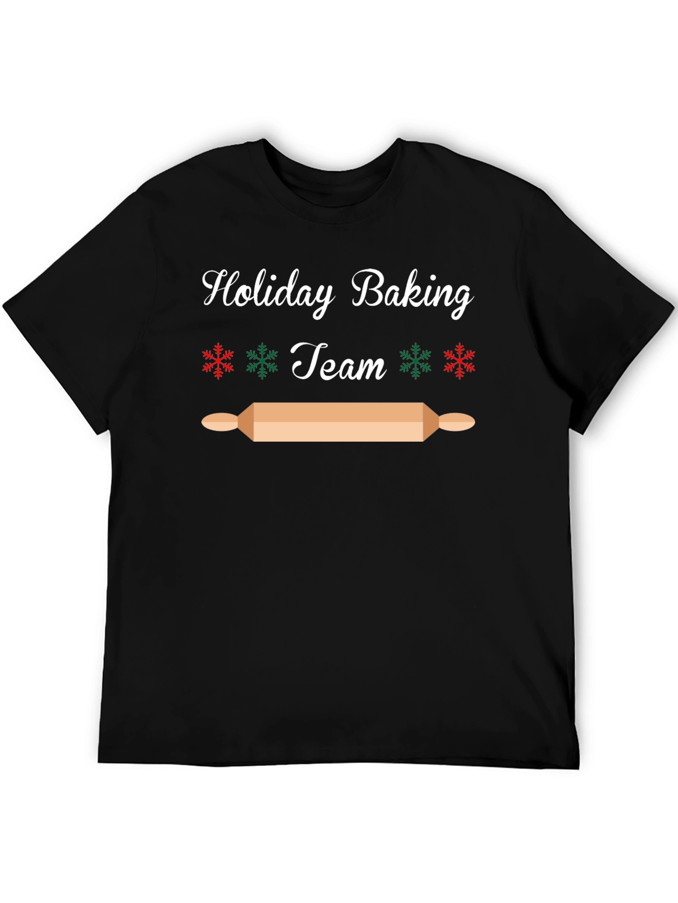Holiday Baking Team T-Shirt - Festive Christmas Cook Apparel