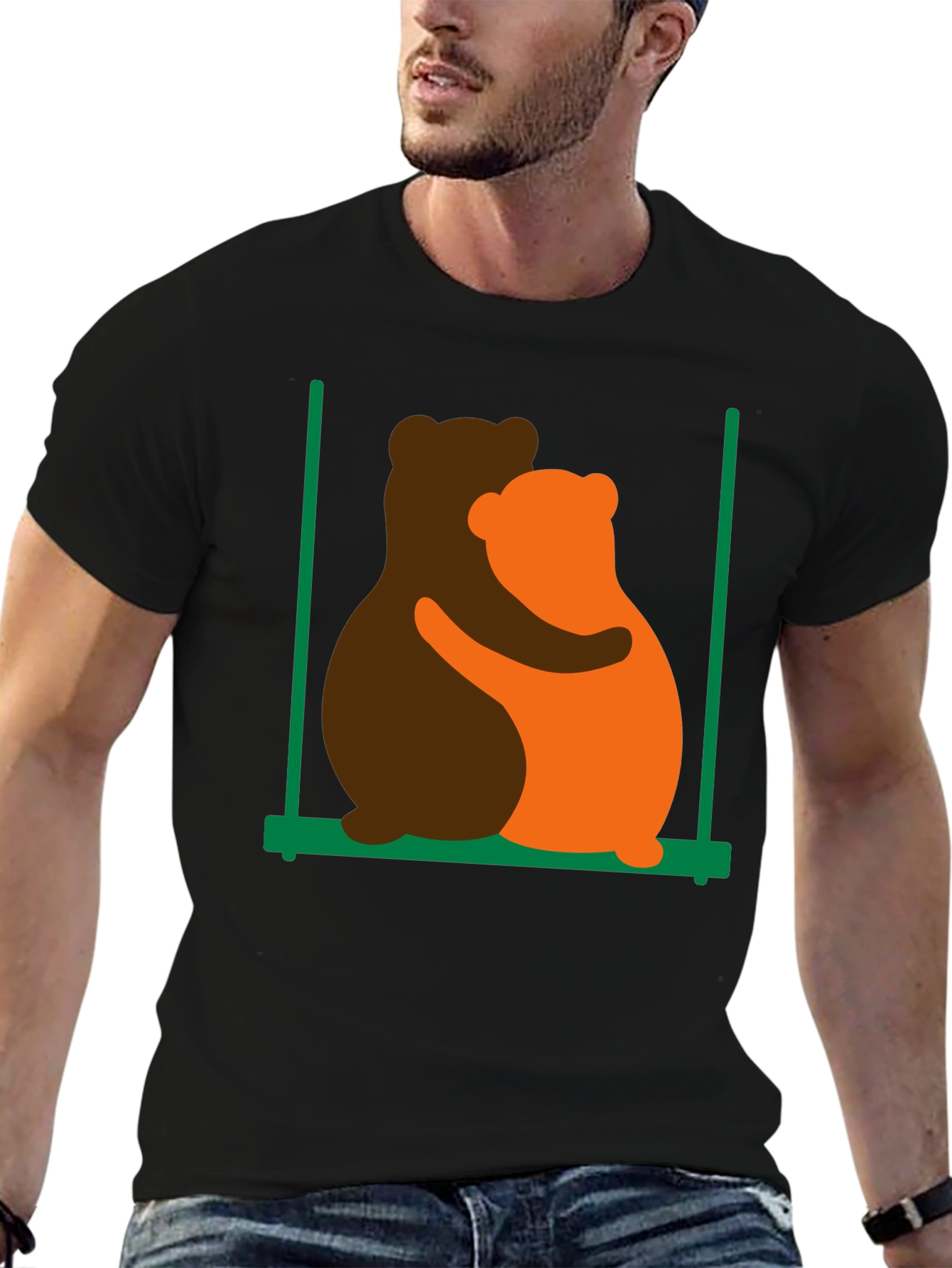 Hug Bears Graphic Tee - Cute & Comfy