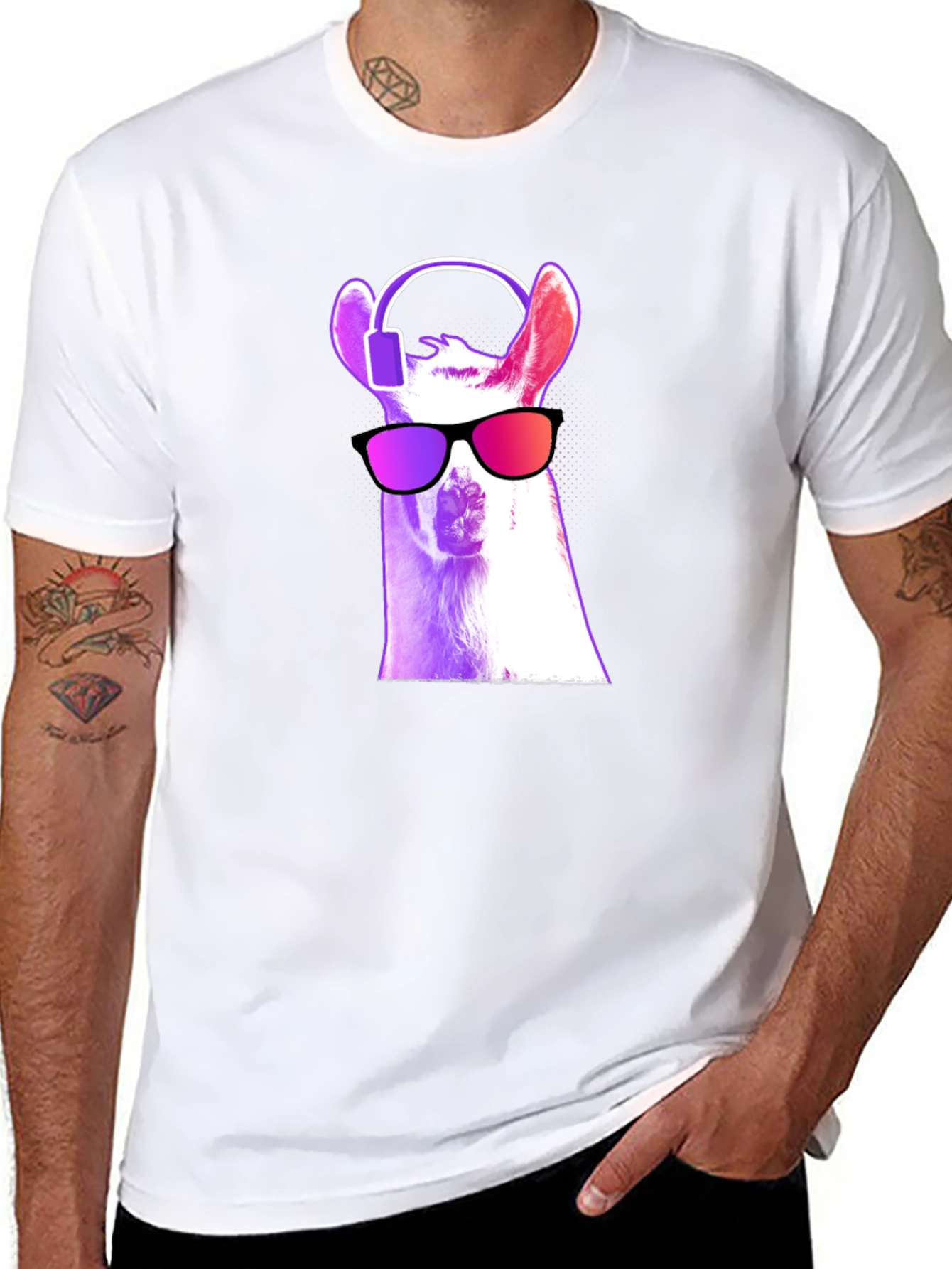Cool Llama Graphic Tee