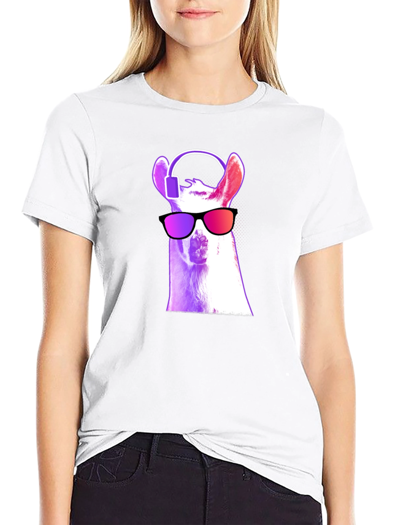 Cool Llama Graphic Tee